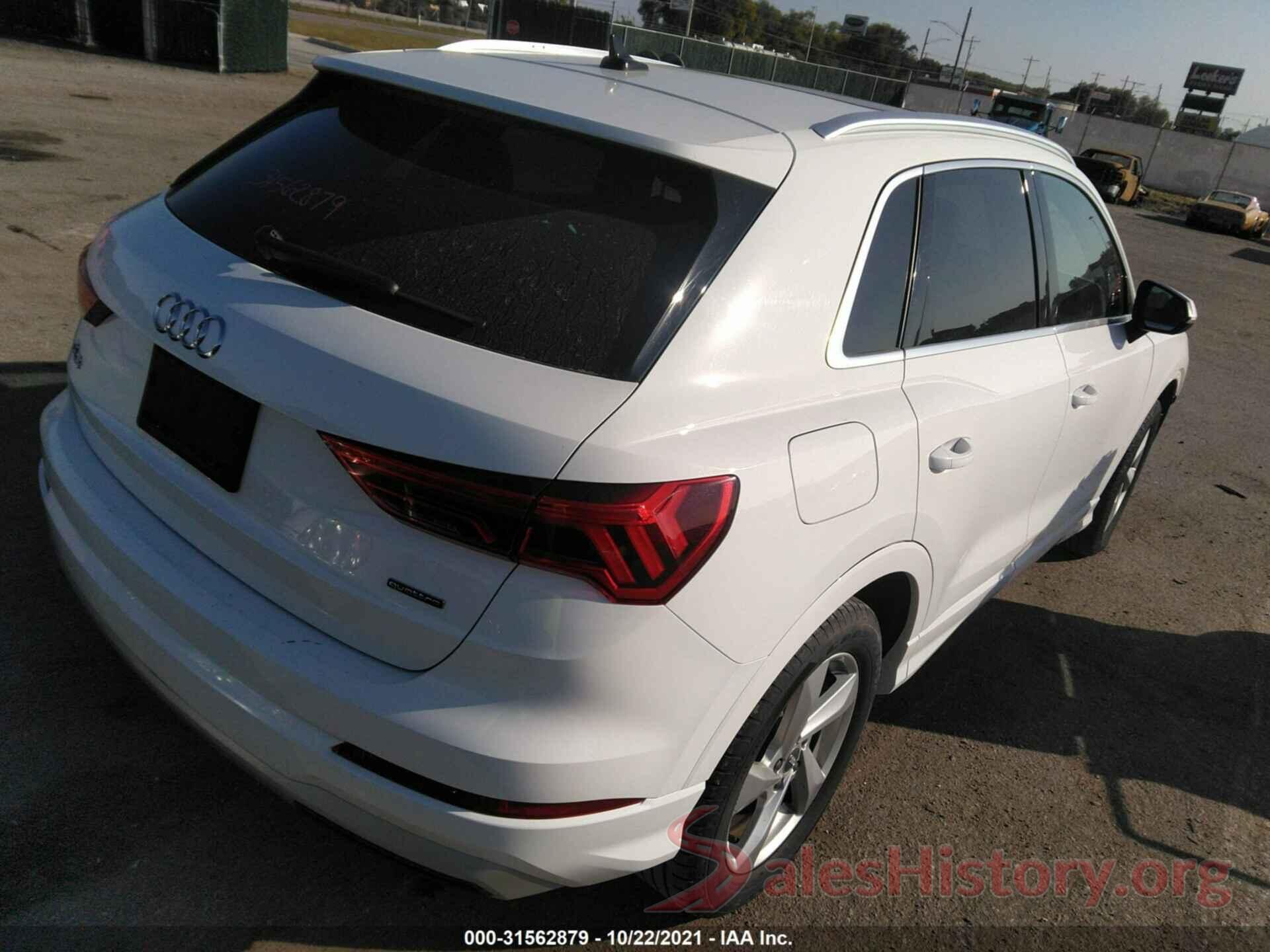 WA1AECF39L1057685 2020 AUDI Q3