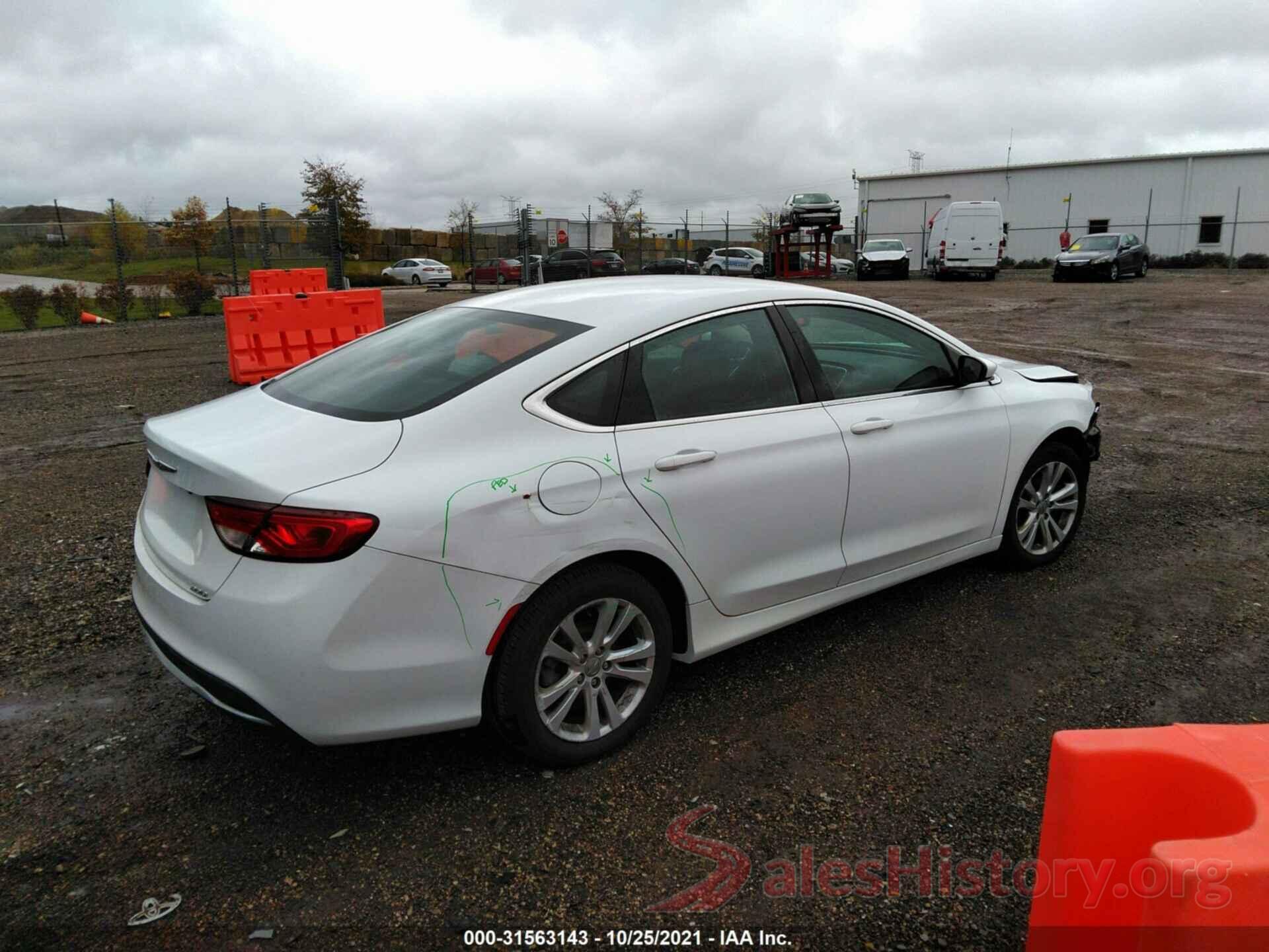 1C3CCCAB0GN115981 2016 CHRYSLER 200