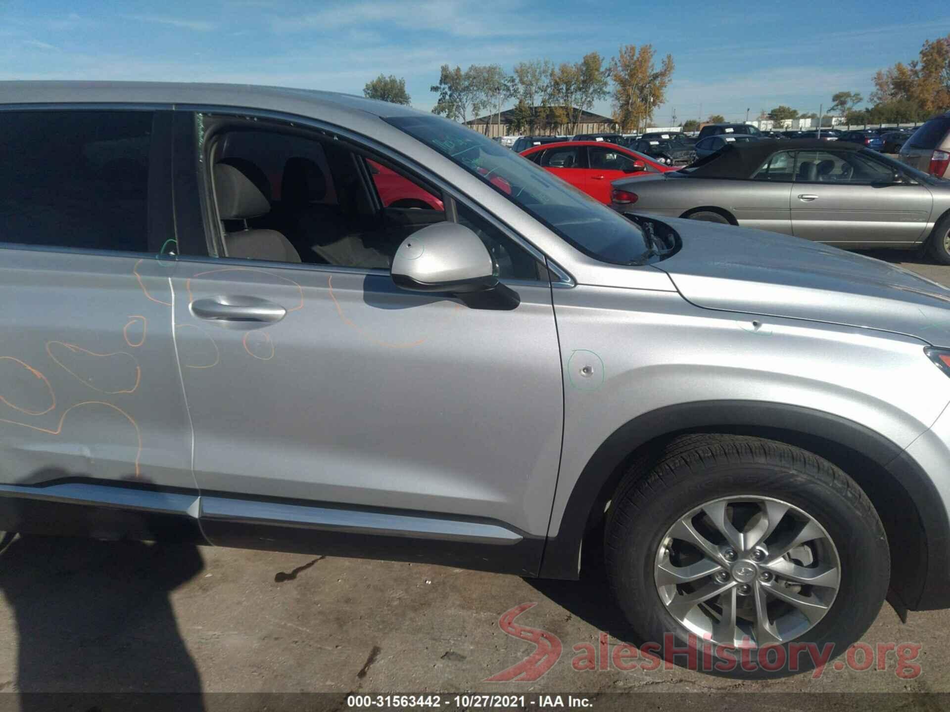 5NMS2CADXKH009961 2019 HYUNDAI SANTA FE