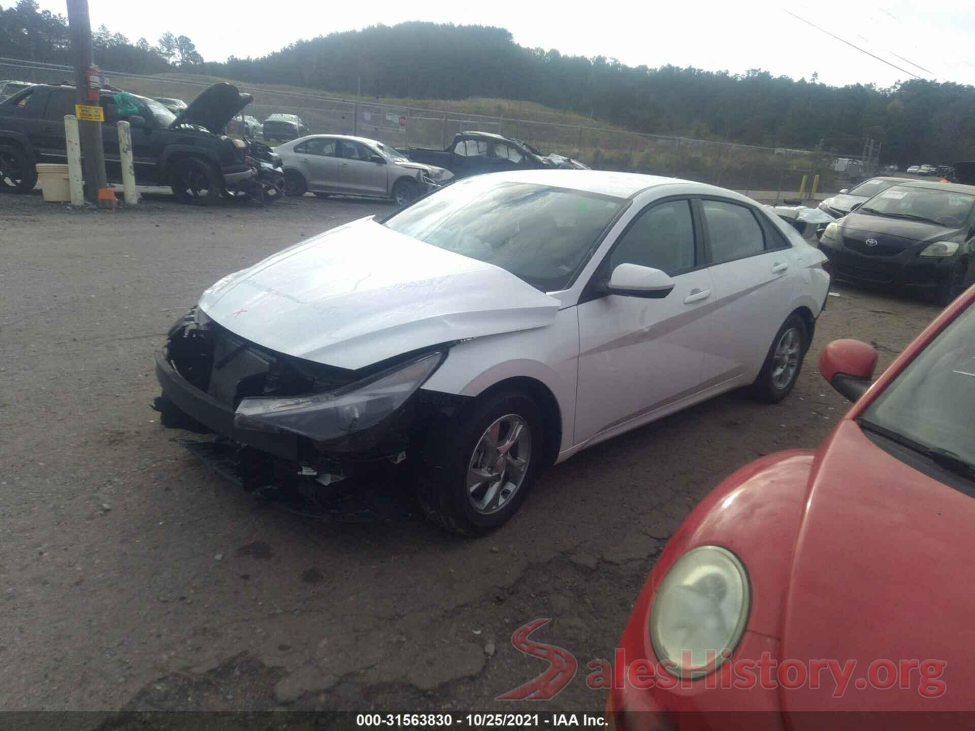 5NPLL4AG9MH039282 2021 HYUNDAI ELANTRA