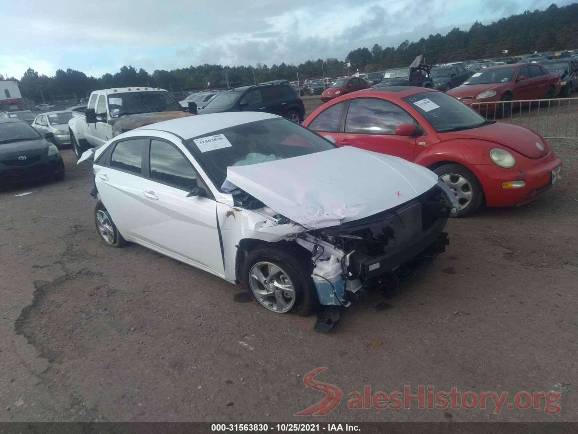 5NPLL4AG9MH039282 2021 HYUNDAI ELANTRA