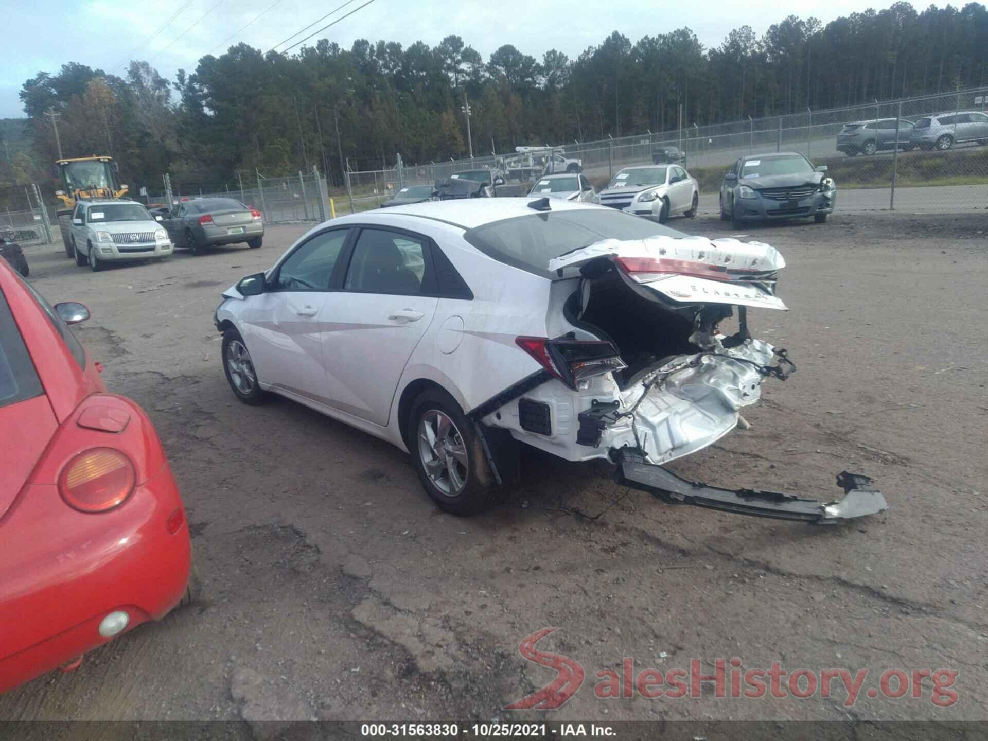 5NPLL4AG9MH039282 2021 HYUNDAI ELANTRA