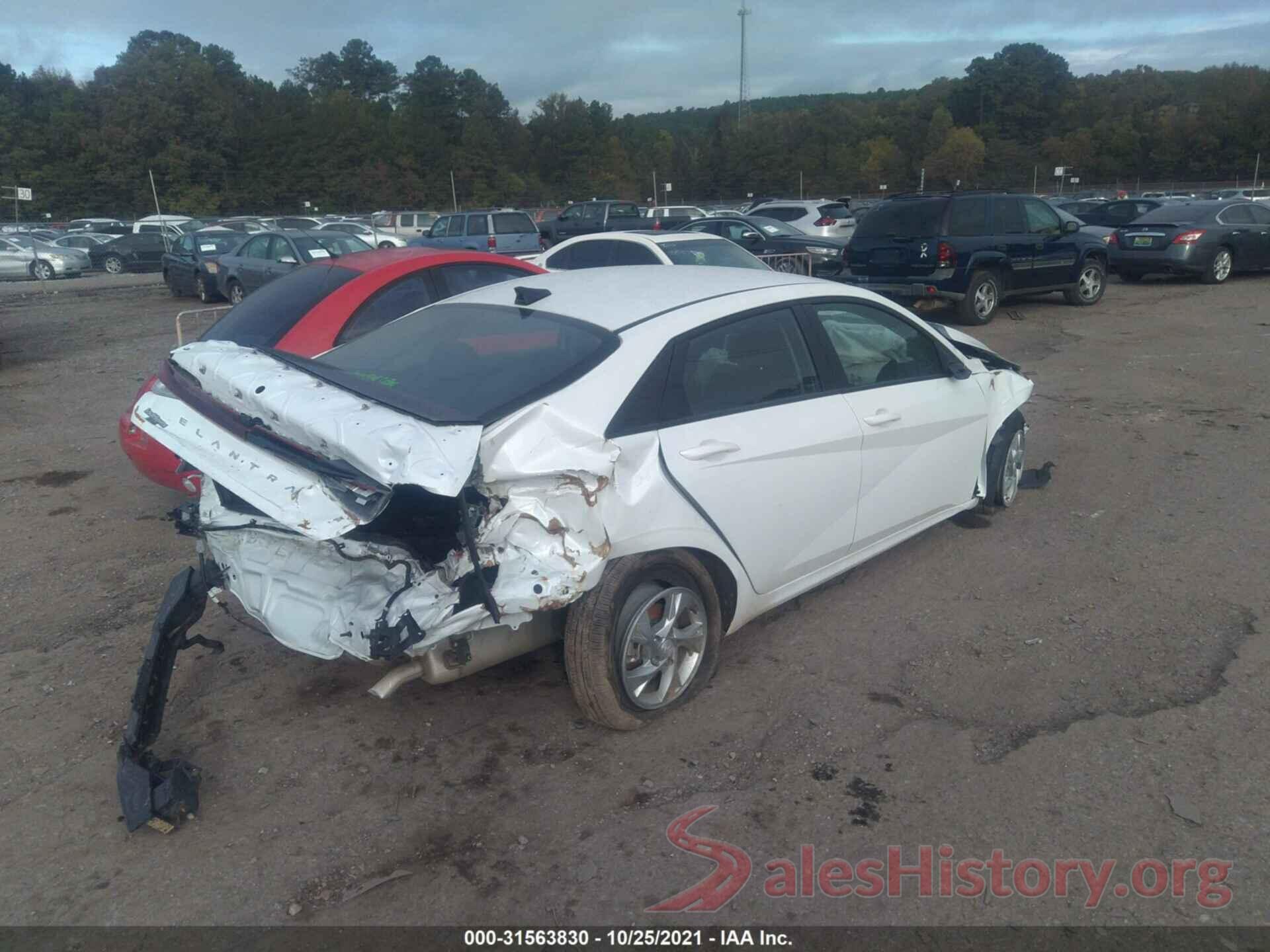 5NPLL4AG9MH039282 2021 HYUNDAI ELANTRA