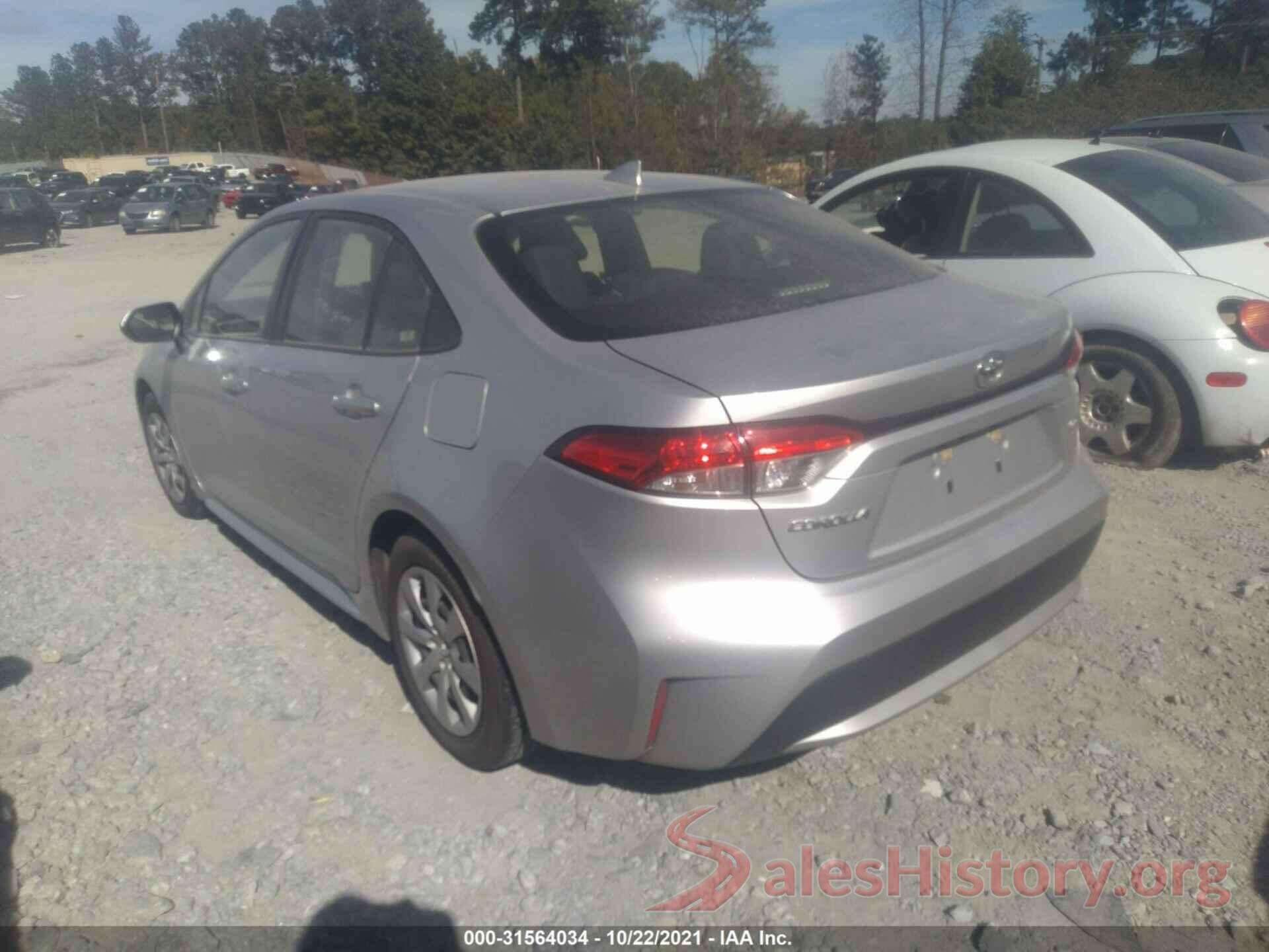 JTDEPRAE5LJ026754 2020 TOYOTA COROLLA