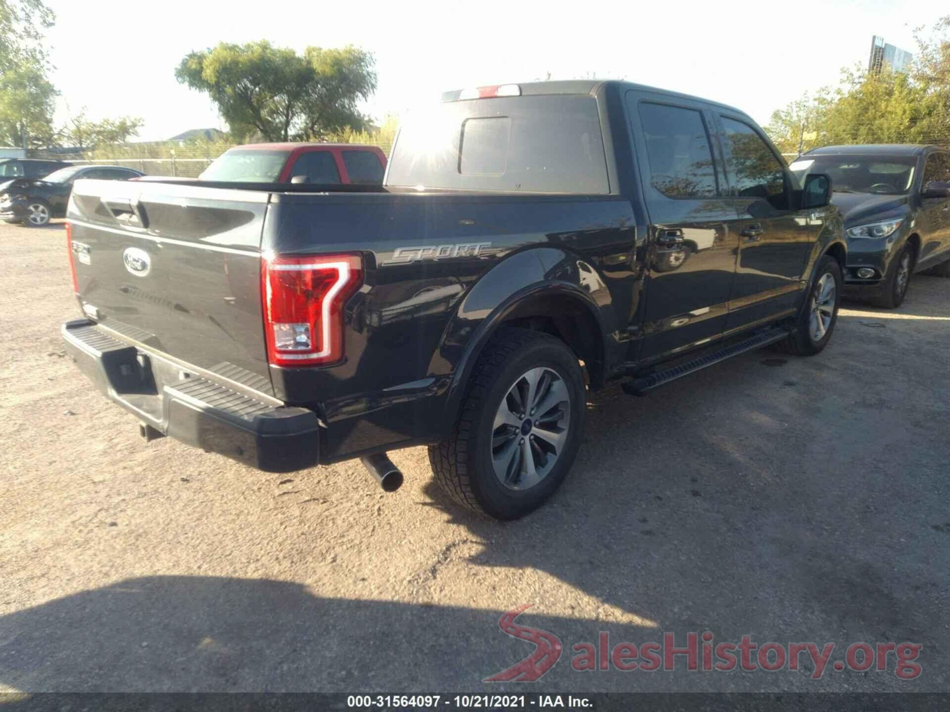 1FTEW1CG5GKD73343 2016 FORD F-150