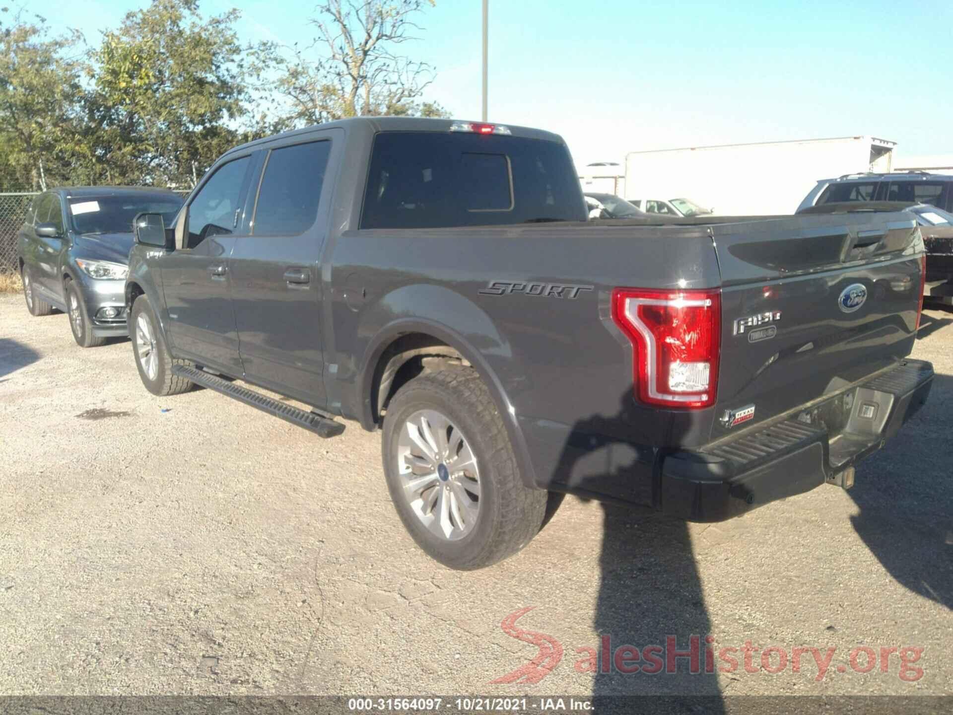 1FTEW1CG5GKD73343 2016 FORD F-150