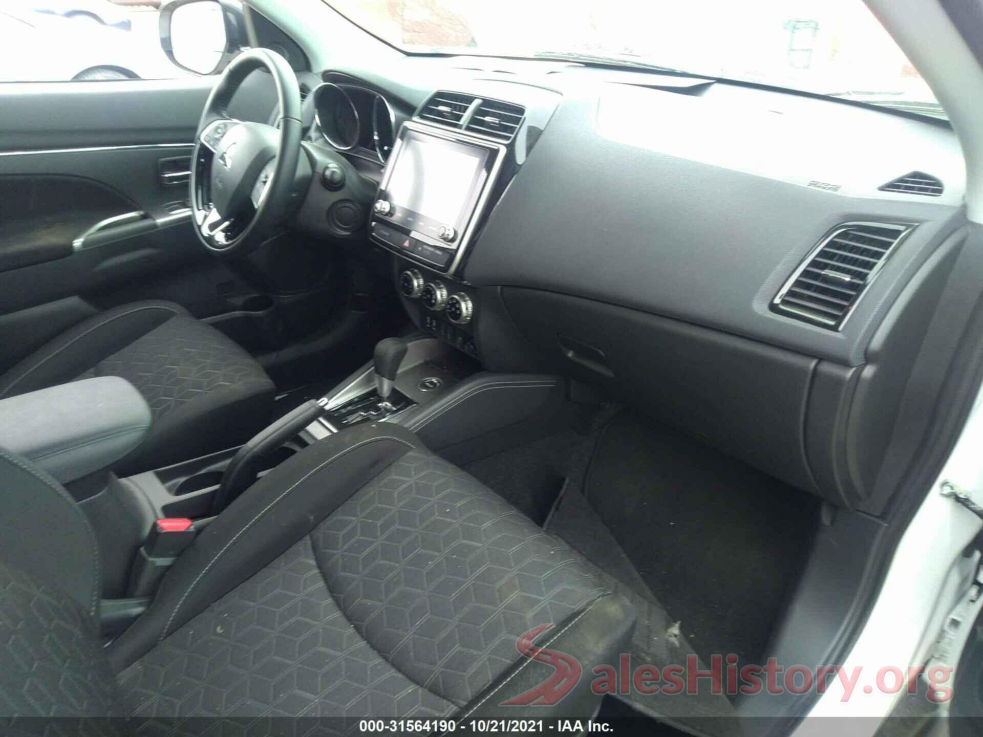 JA4ARUAU9MU024227 2021 MITSUBISHI OUTLANDER SPORT