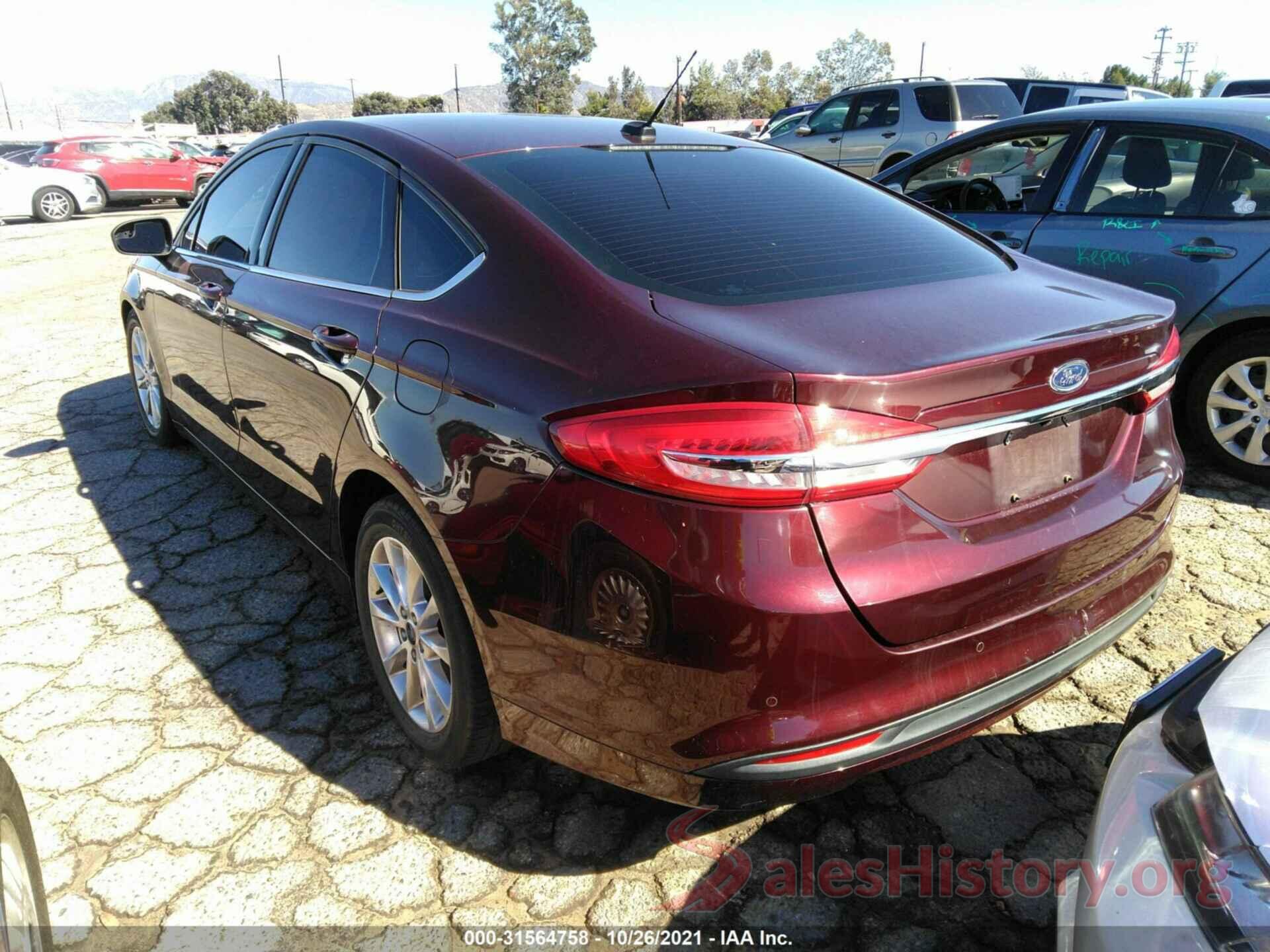 3FA6P0H72HR247562 2017 FORD FUSION