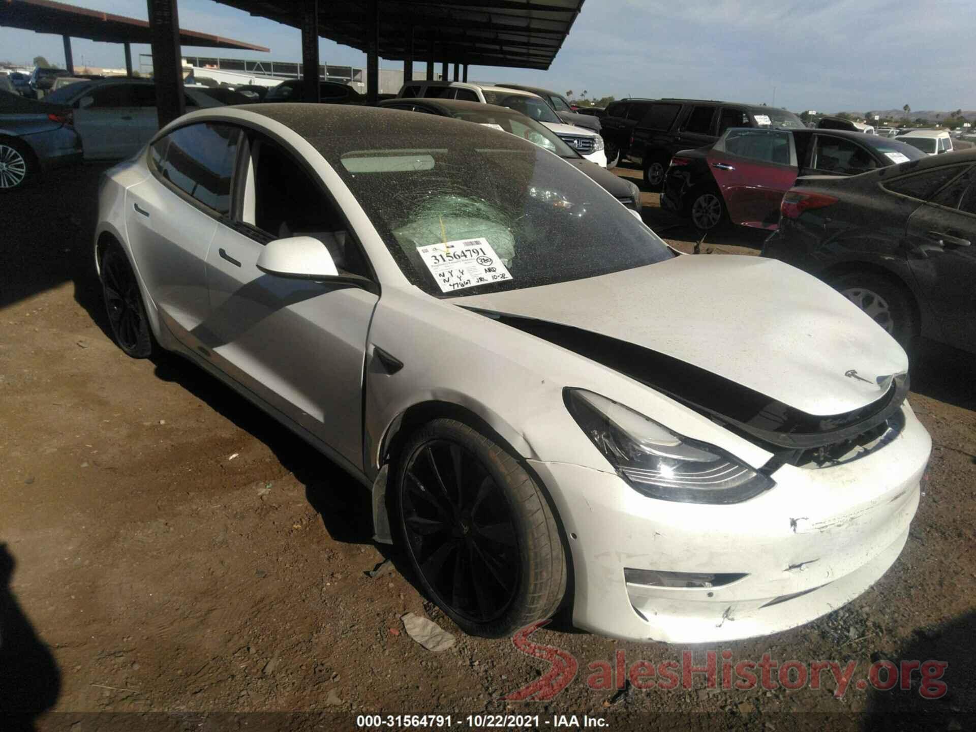 5YJ3E1EB3KF425523 2019 TESLA MODEL 3