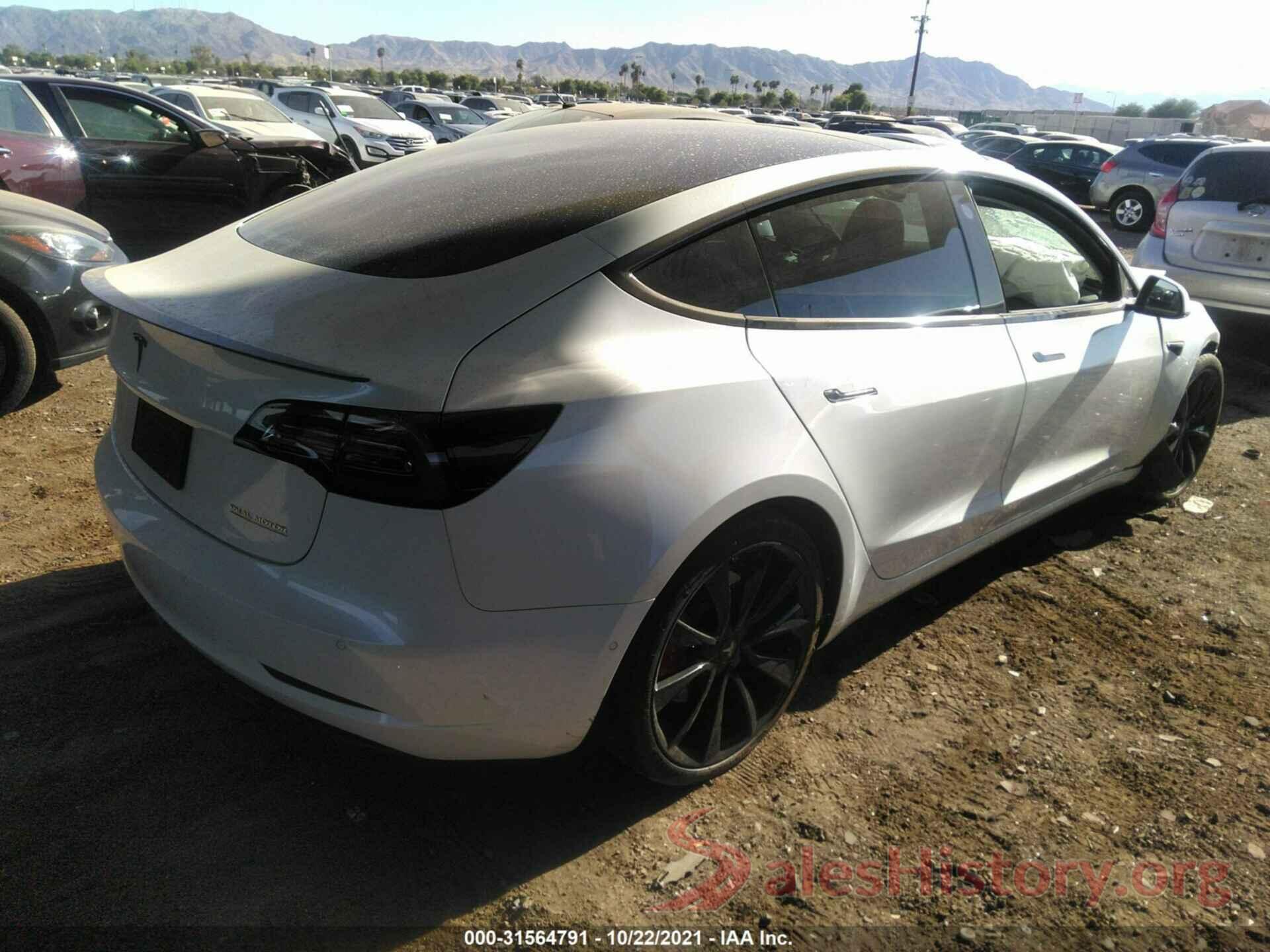 5YJ3E1EB3KF425523 2019 TESLA MODEL 3