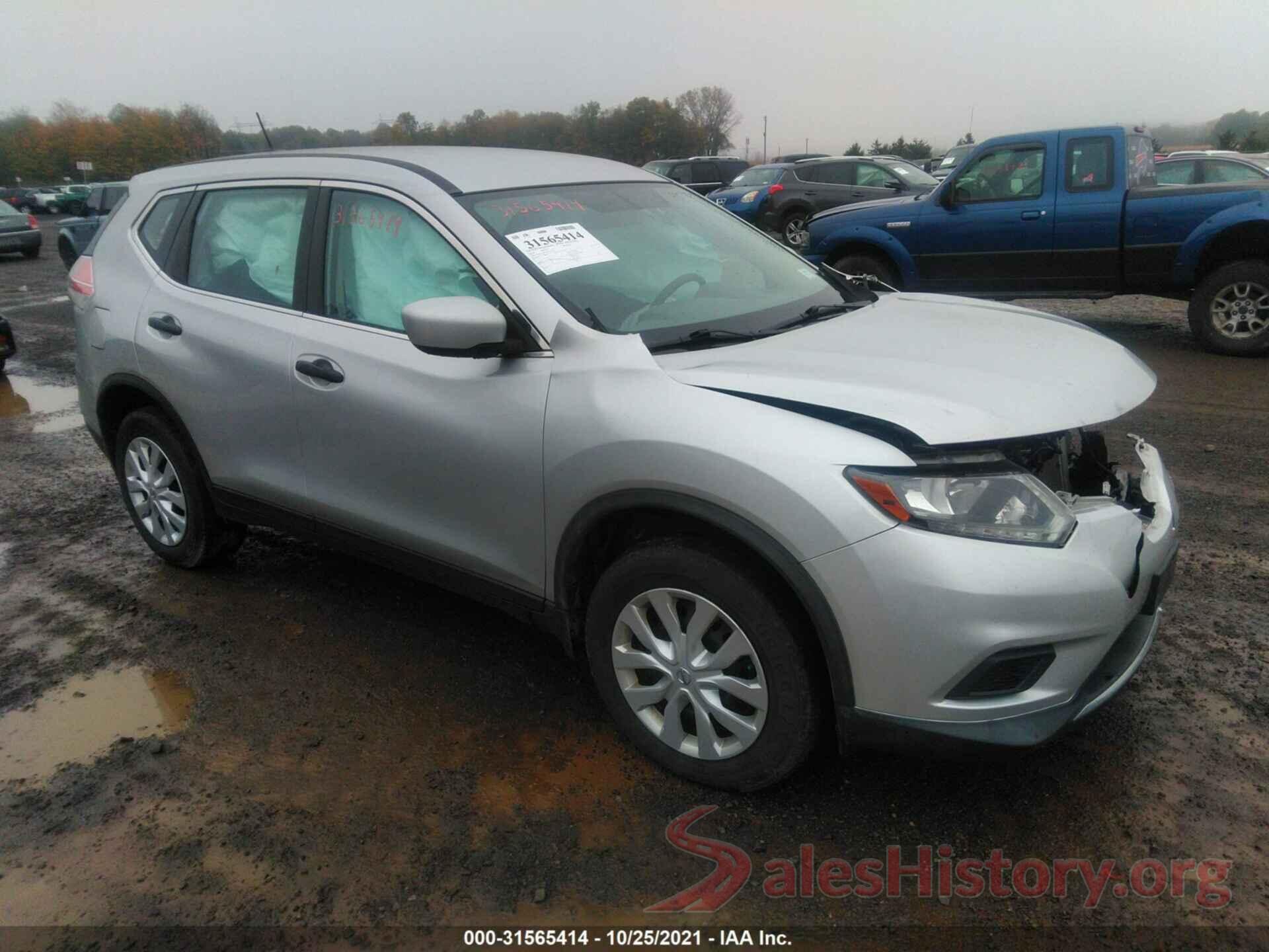 KNMAT2MV7GP722337 2016 NISSAN ROGUE