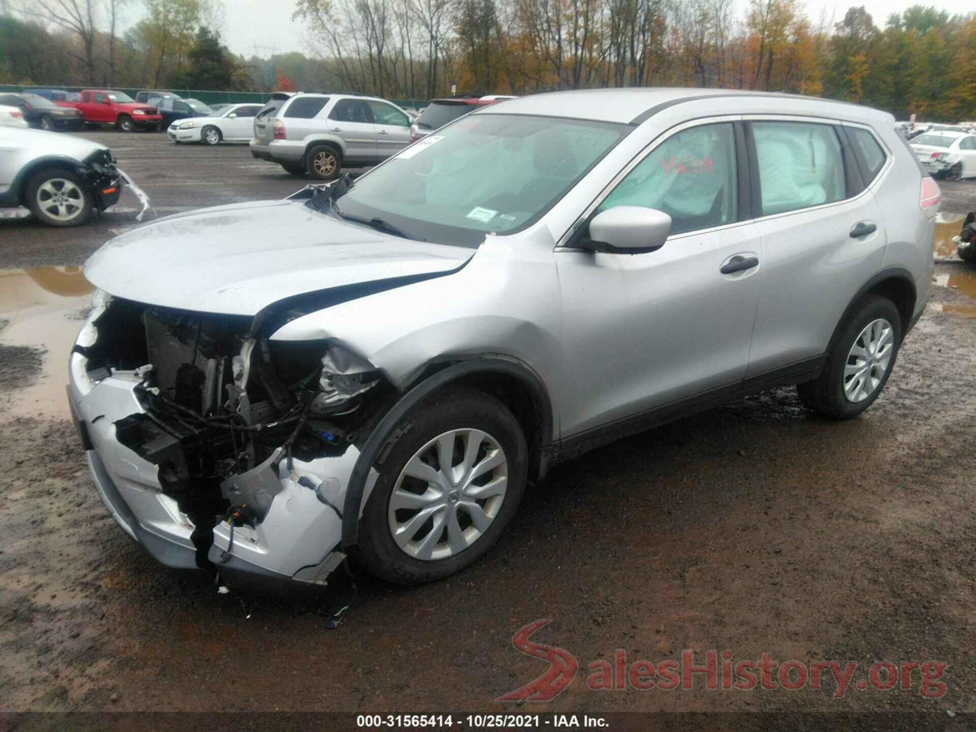 KNMAT2MV7GP722337 2016 NISSAN ROGUE