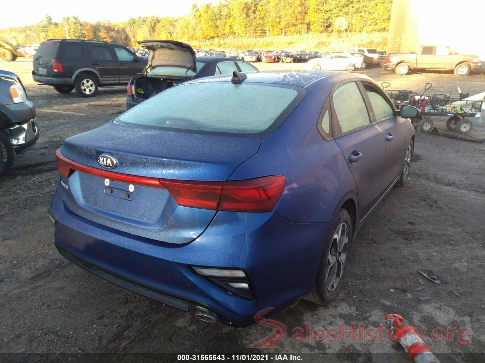 3KPF24AD3KE056263 2019 KIA FORTE