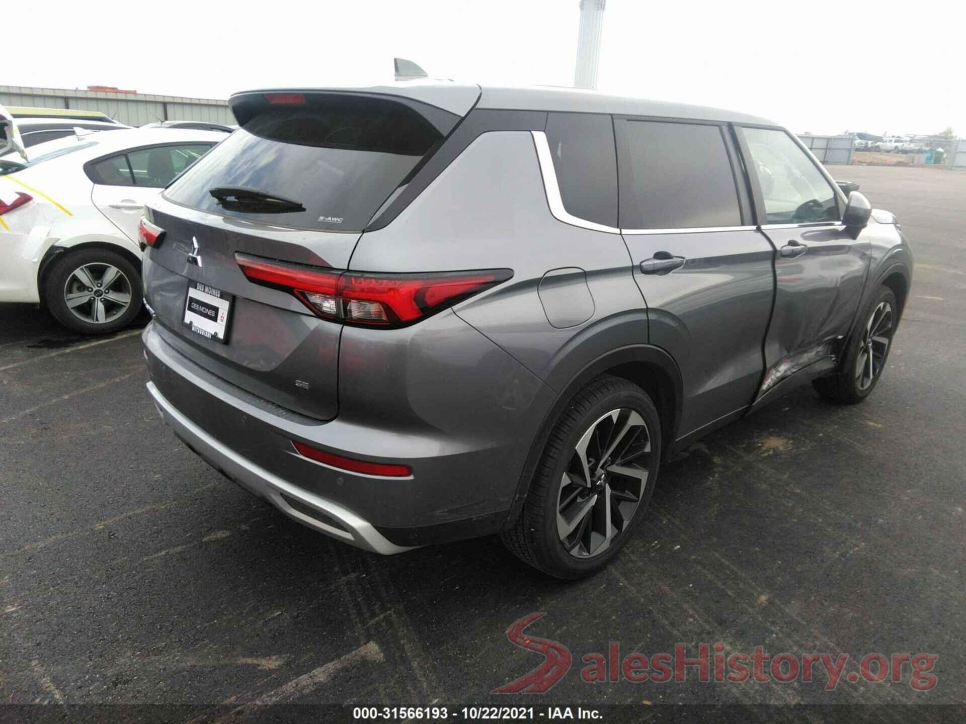 JA4J4UA87NZ028069 2022 MITSUBISHI OUTLANDER