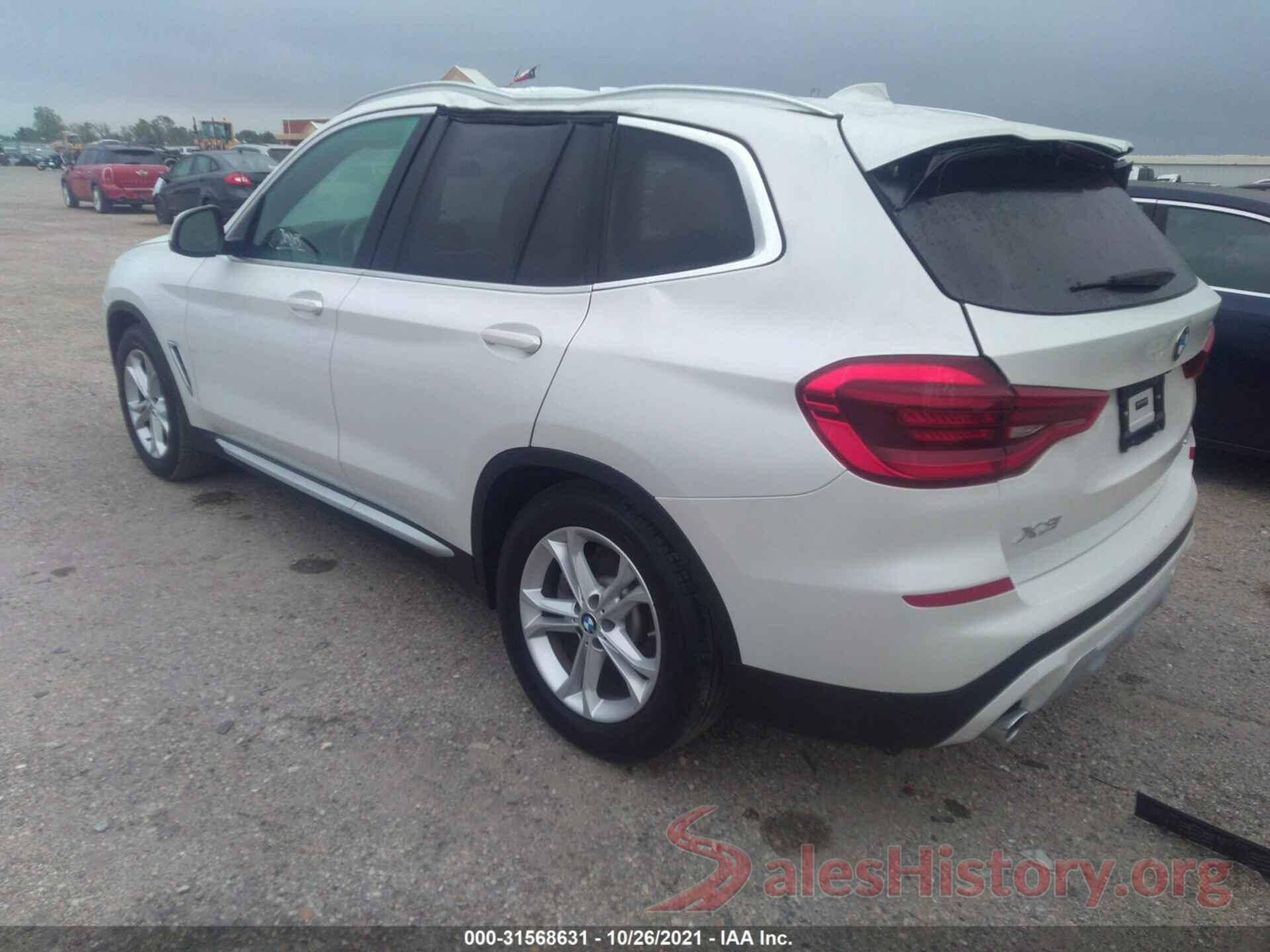 5UXTR7C5XKLF23385 2019 BMW X3