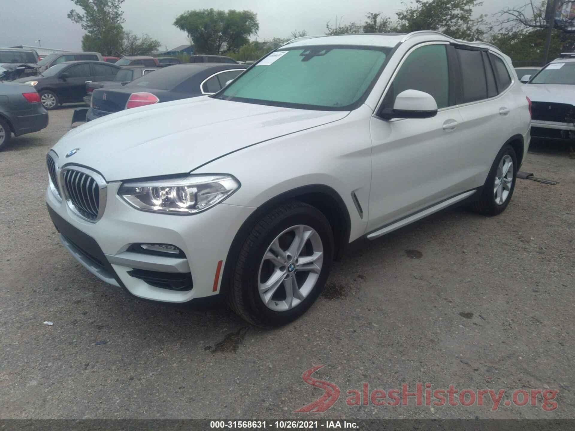 5UXTR7C5XKLF23385 2019 BMW X3