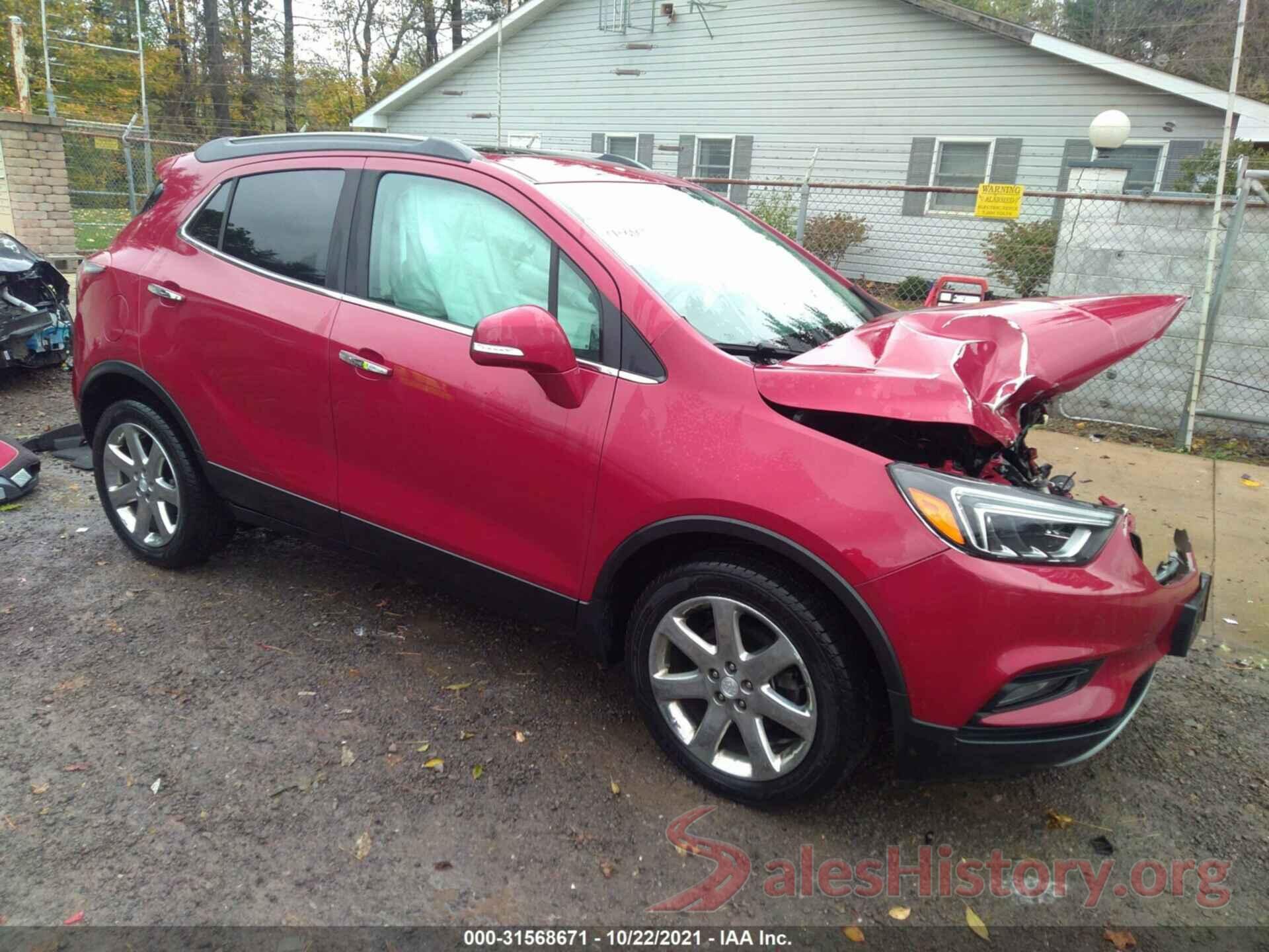 KL4CJCSB8HB224105 2017 BUICK ENCORE