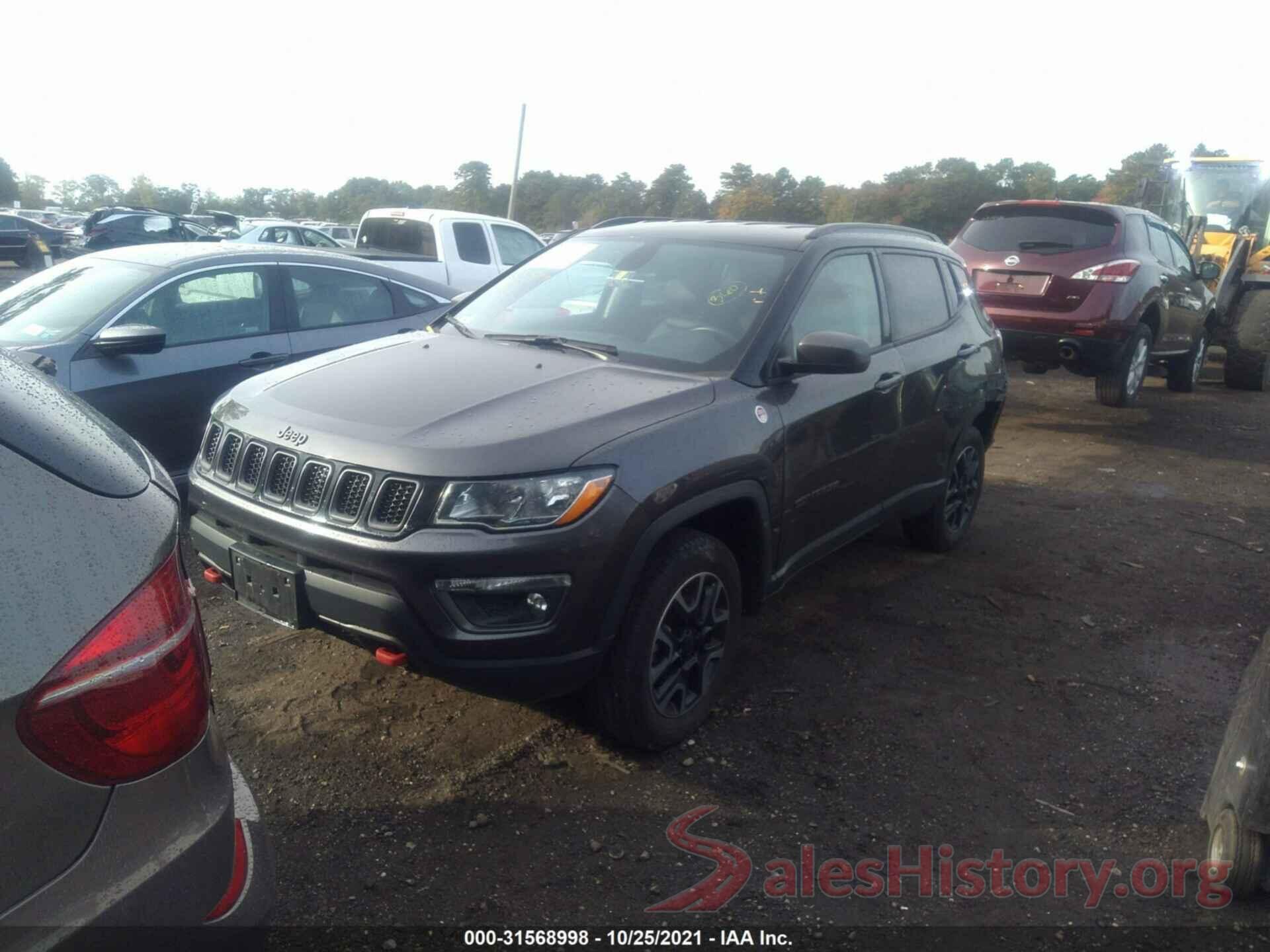 3C4NJDDBXKT721678 2019 JEEP COMPASS