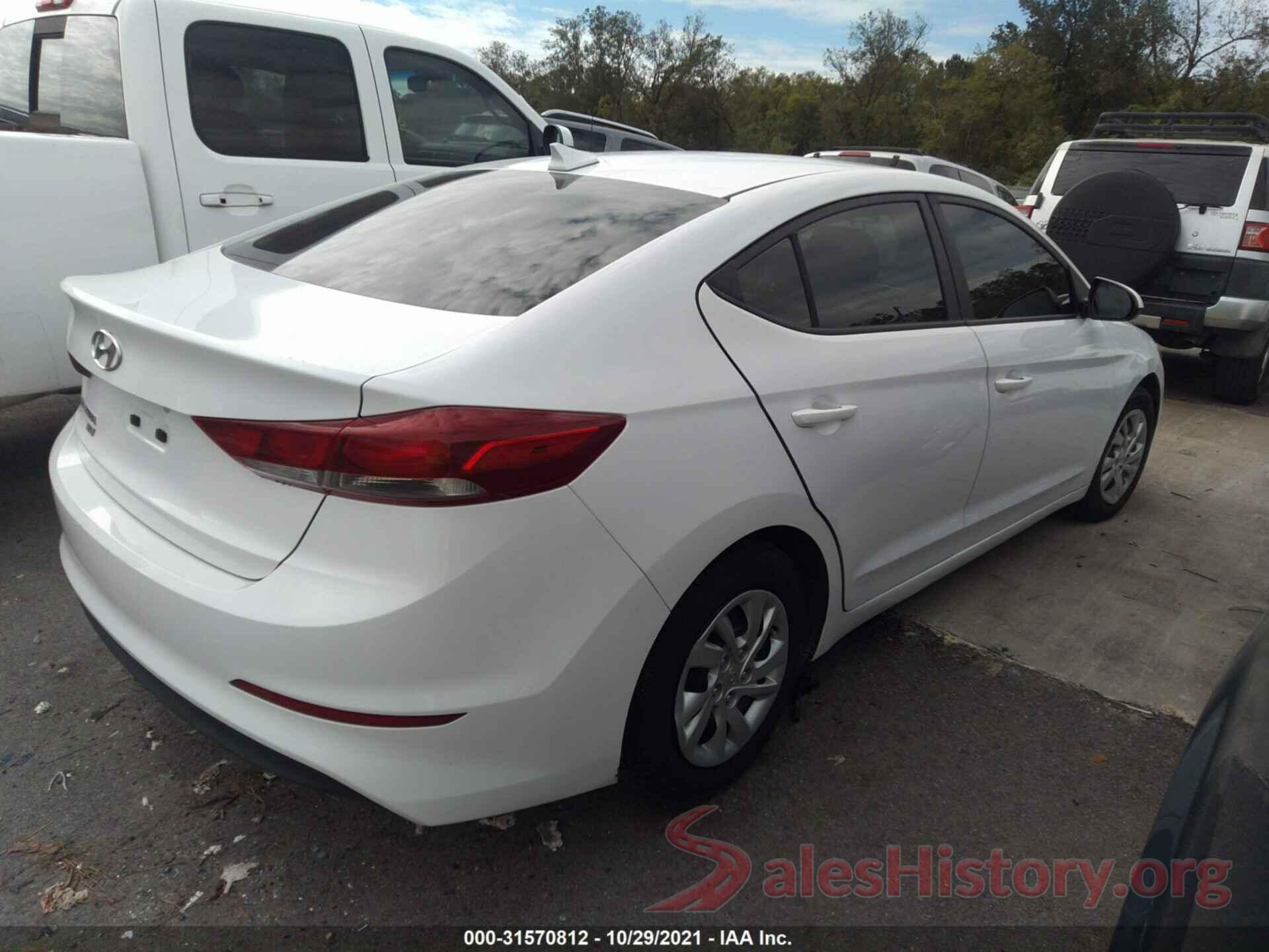 5NPD74LF9HH192294 2017 HYUNDAI ELANTRA