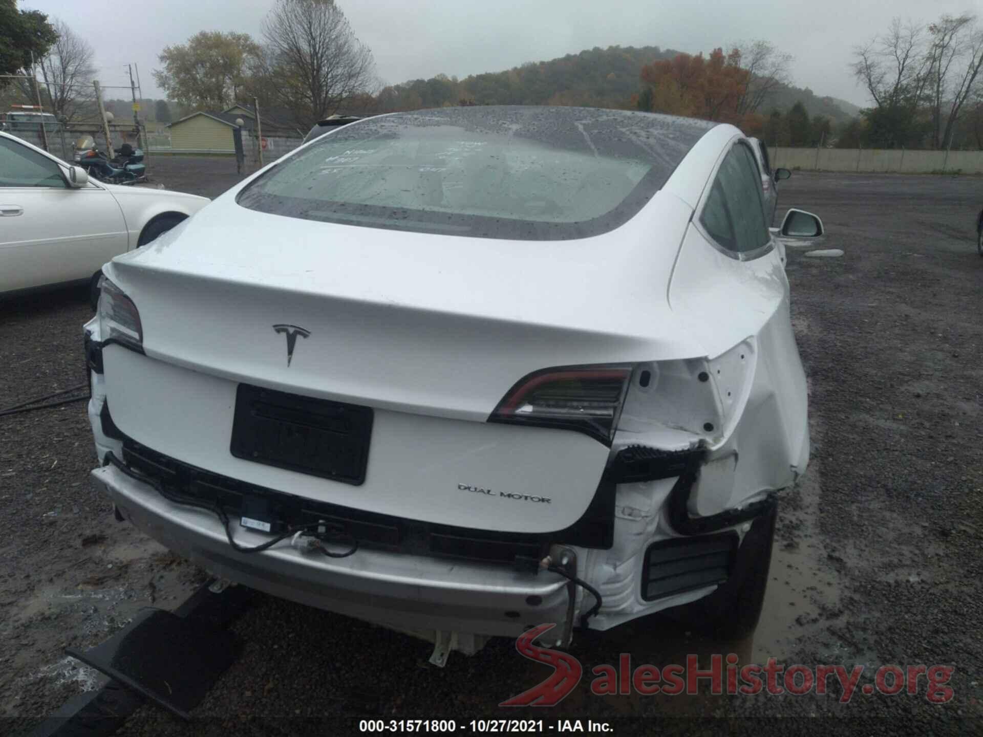 5YJ3E1EB6KF494562 2019 TESLA MODEL 3