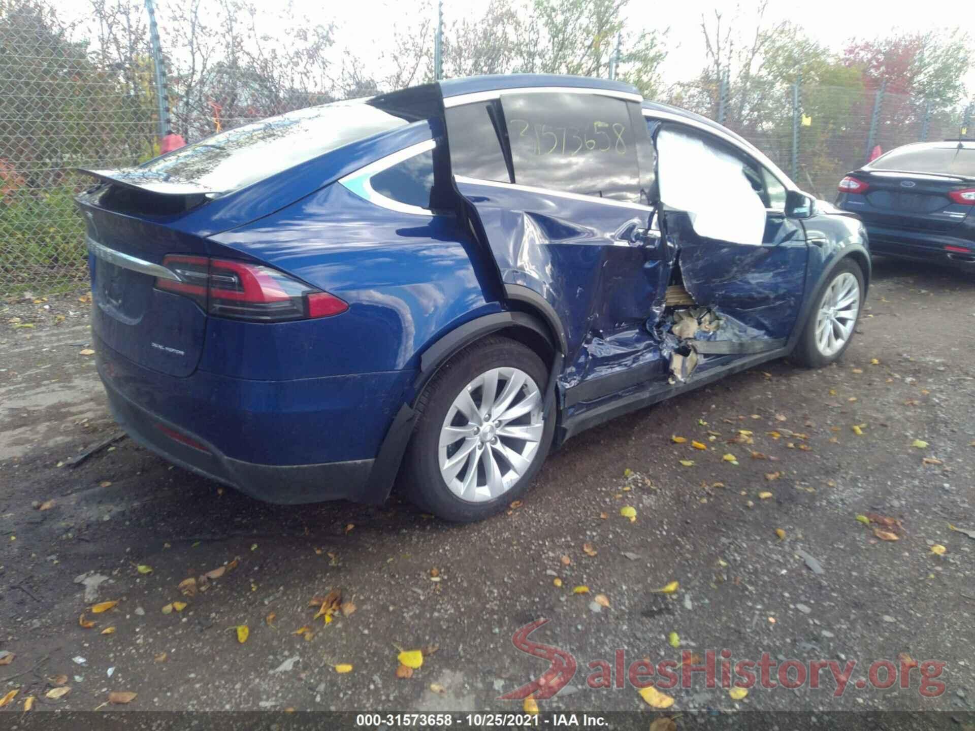 5YJXCAE2XKF184857 2019 TESLA MODEL X