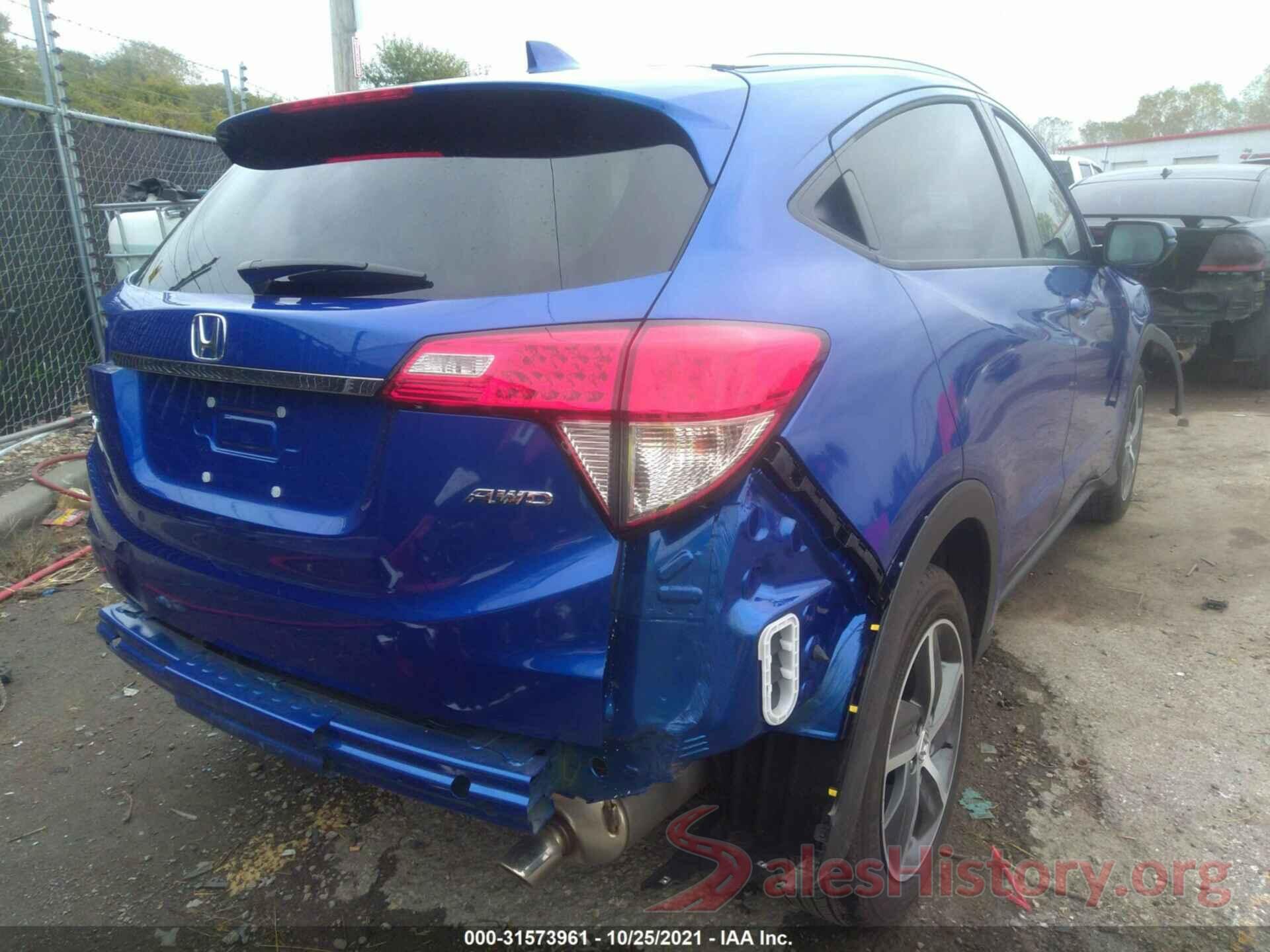 3CZRU6H53MM733655 2021 HONDA HR-V