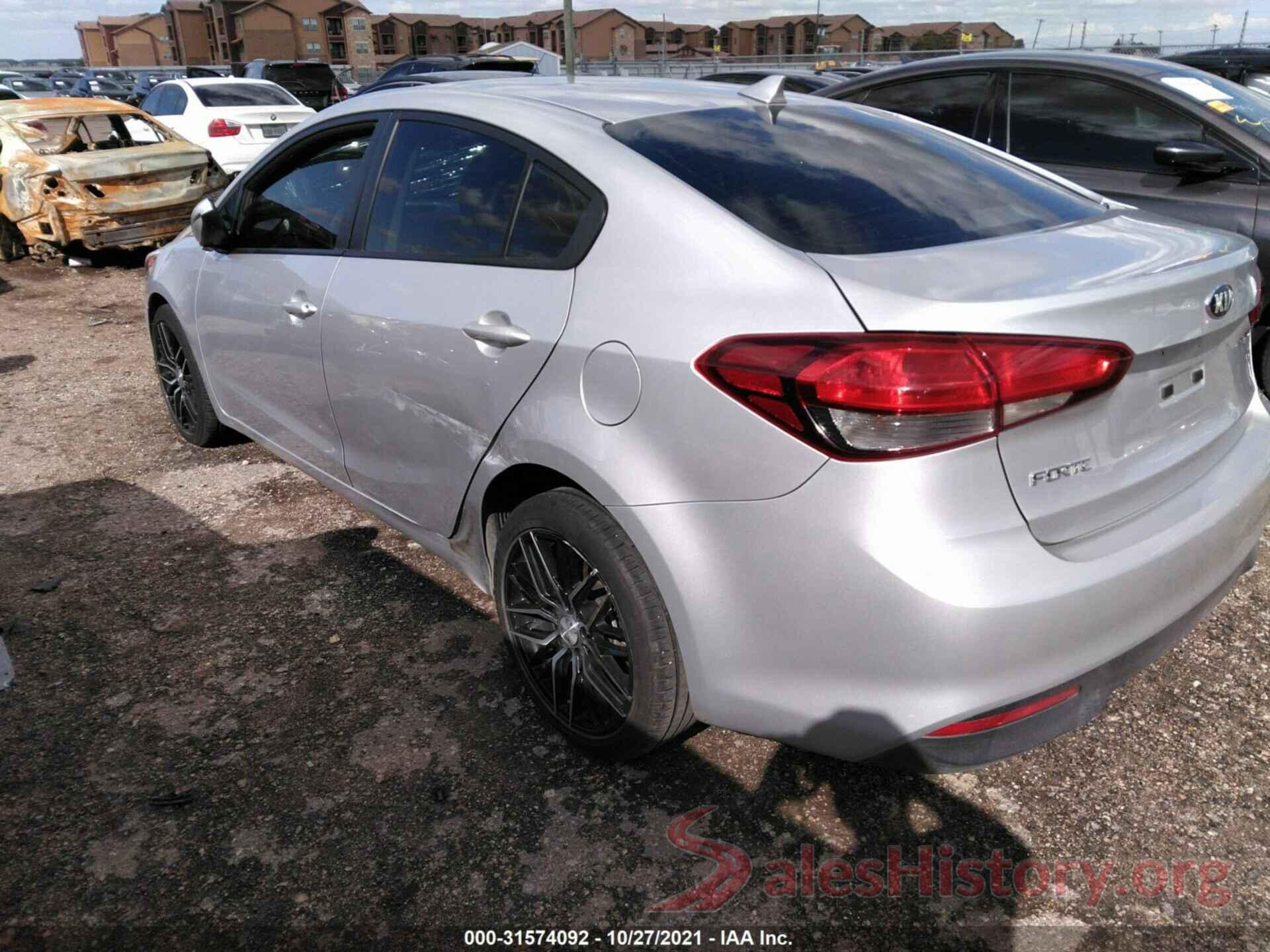 3KPFL4A73HE052164 2017 KIA FORTE