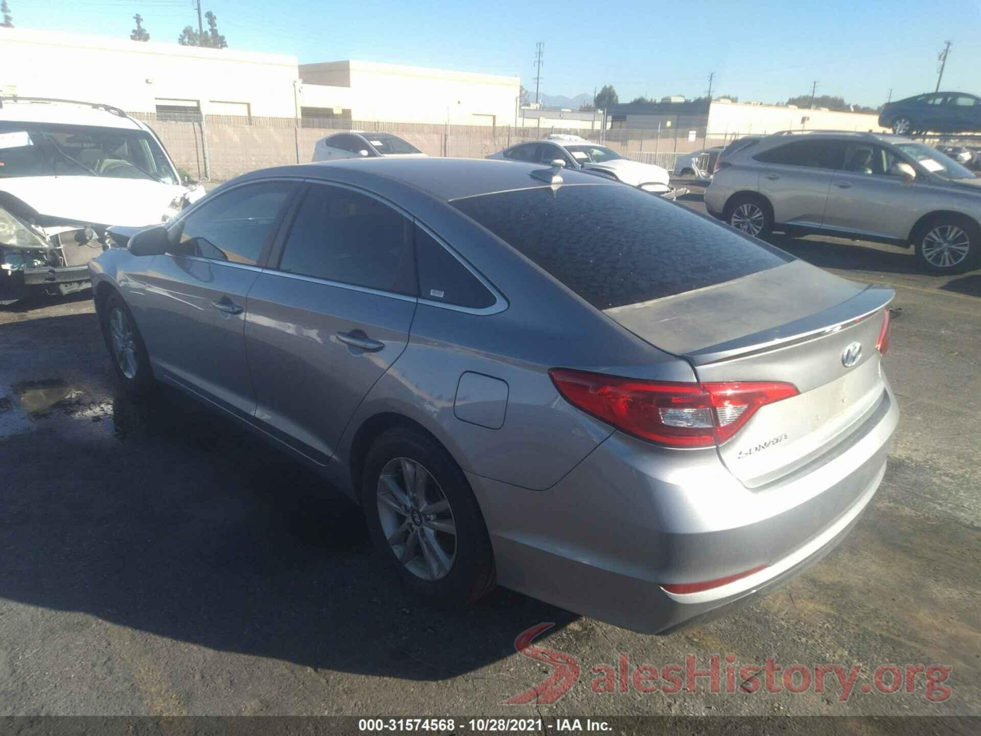 5NPE24AF9GH369933 2016 HYUNDAI SONATA