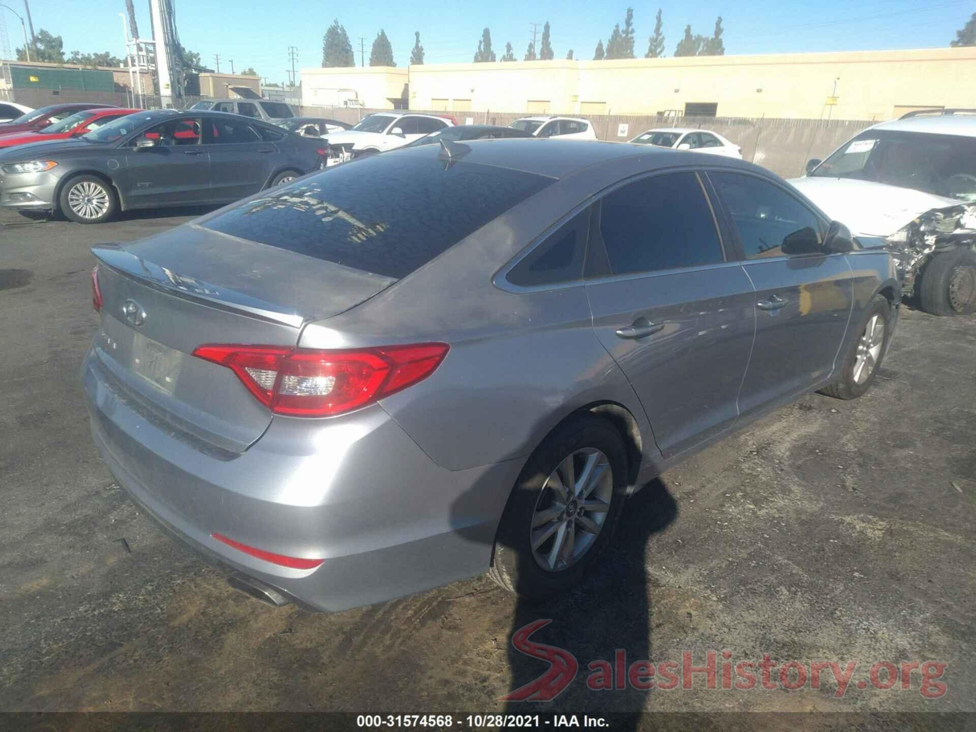 5NPE24AF9GH369933 2016 HYUNDAI SONATA