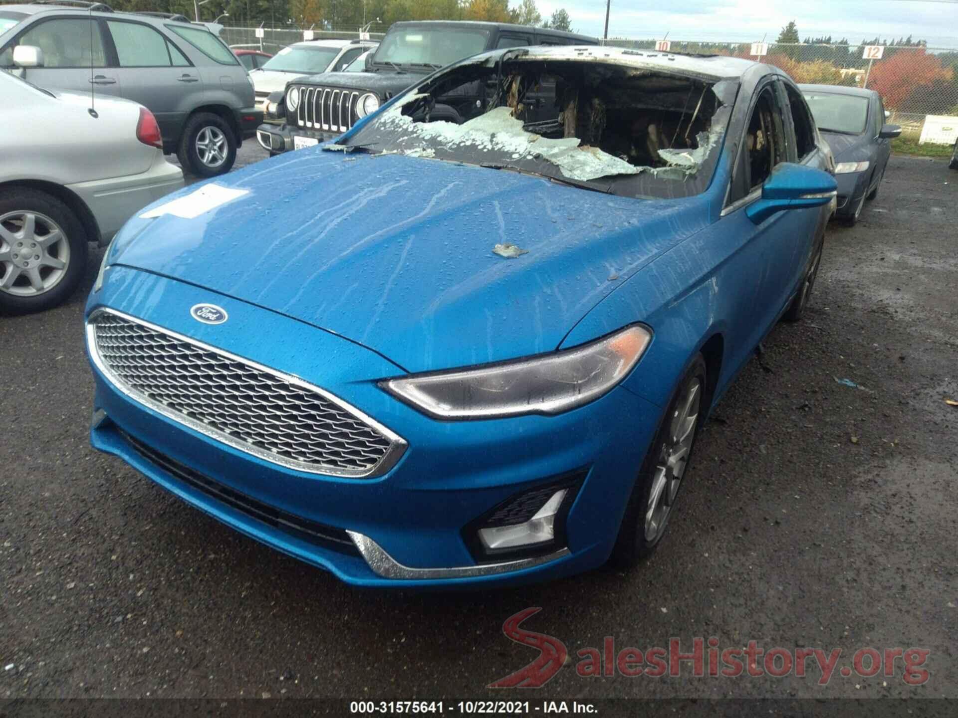 3FA6P0RU9LR133409 2020 FORD FUSION HYBRID