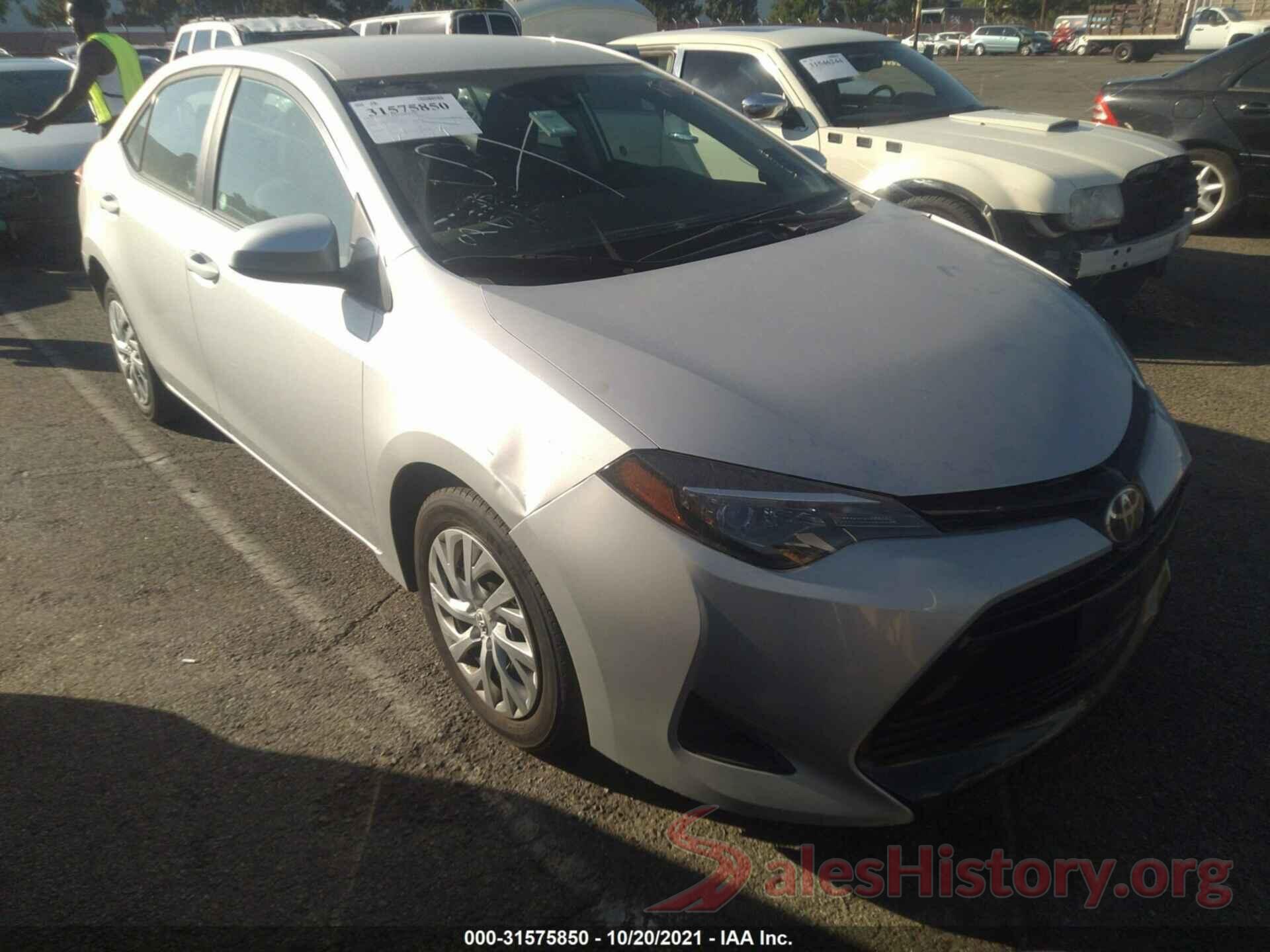 2T1BURHE3KC242100 2019 TOYOTA COROLLA