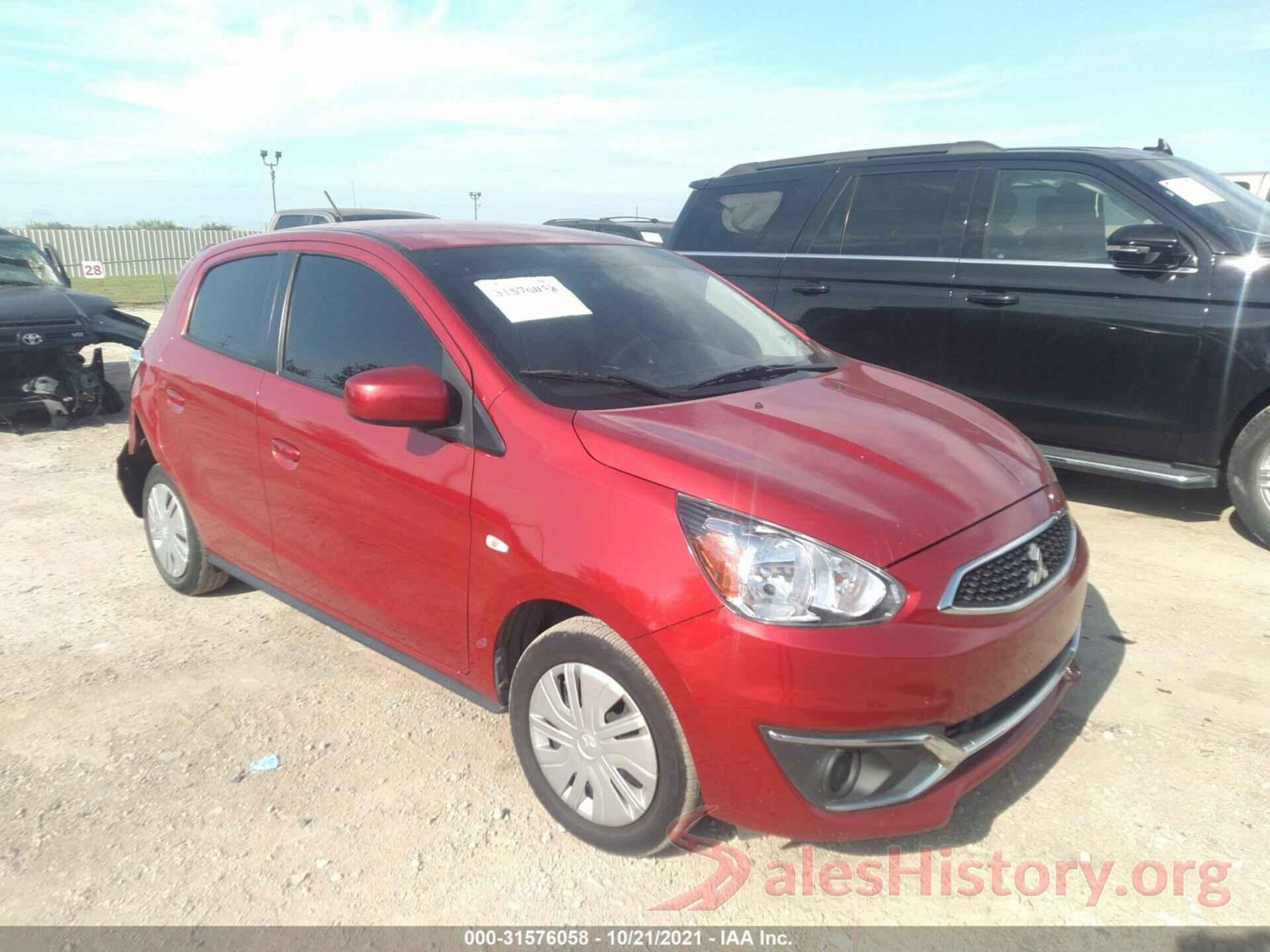 ML32A3HJ3JH008992 2018 MITSUBISHI MIRAGE