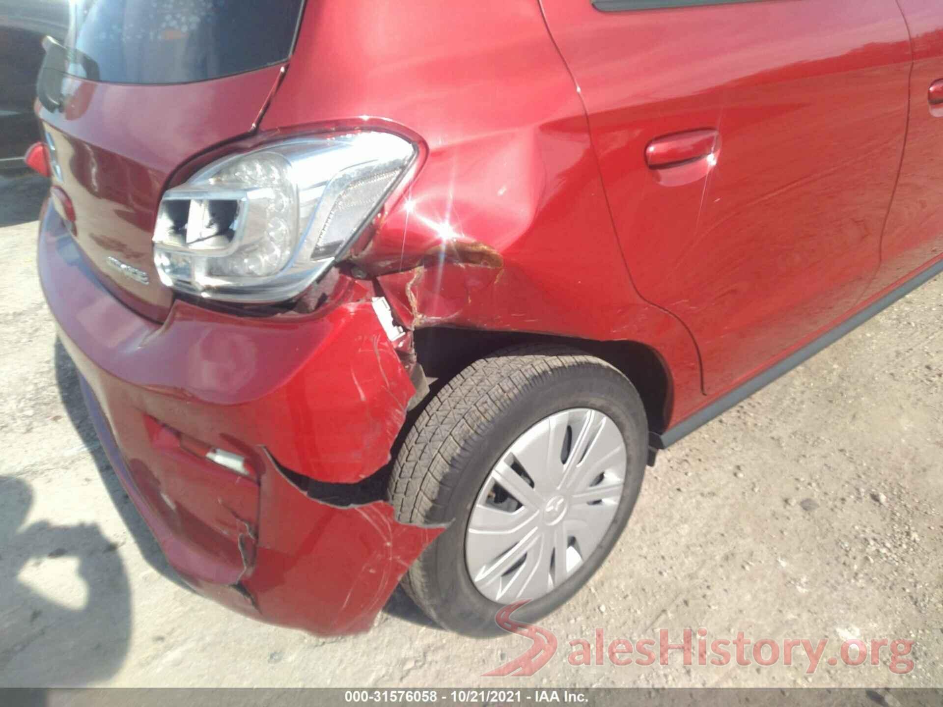 ML32A3HJ3JH008992 2018 MITSUBISHI MIRAGE