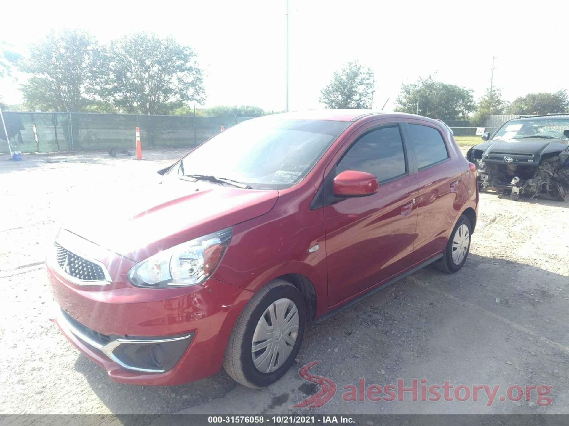 ML32A3HJ3JH008992 2018 MITSUBISHI MIRAGE