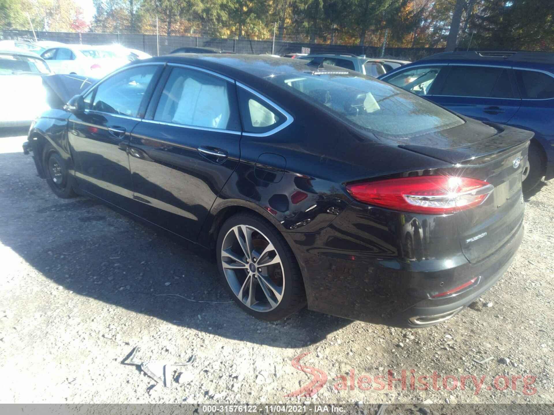 3FA6P0K98KR270460 2019 FORD FUSION