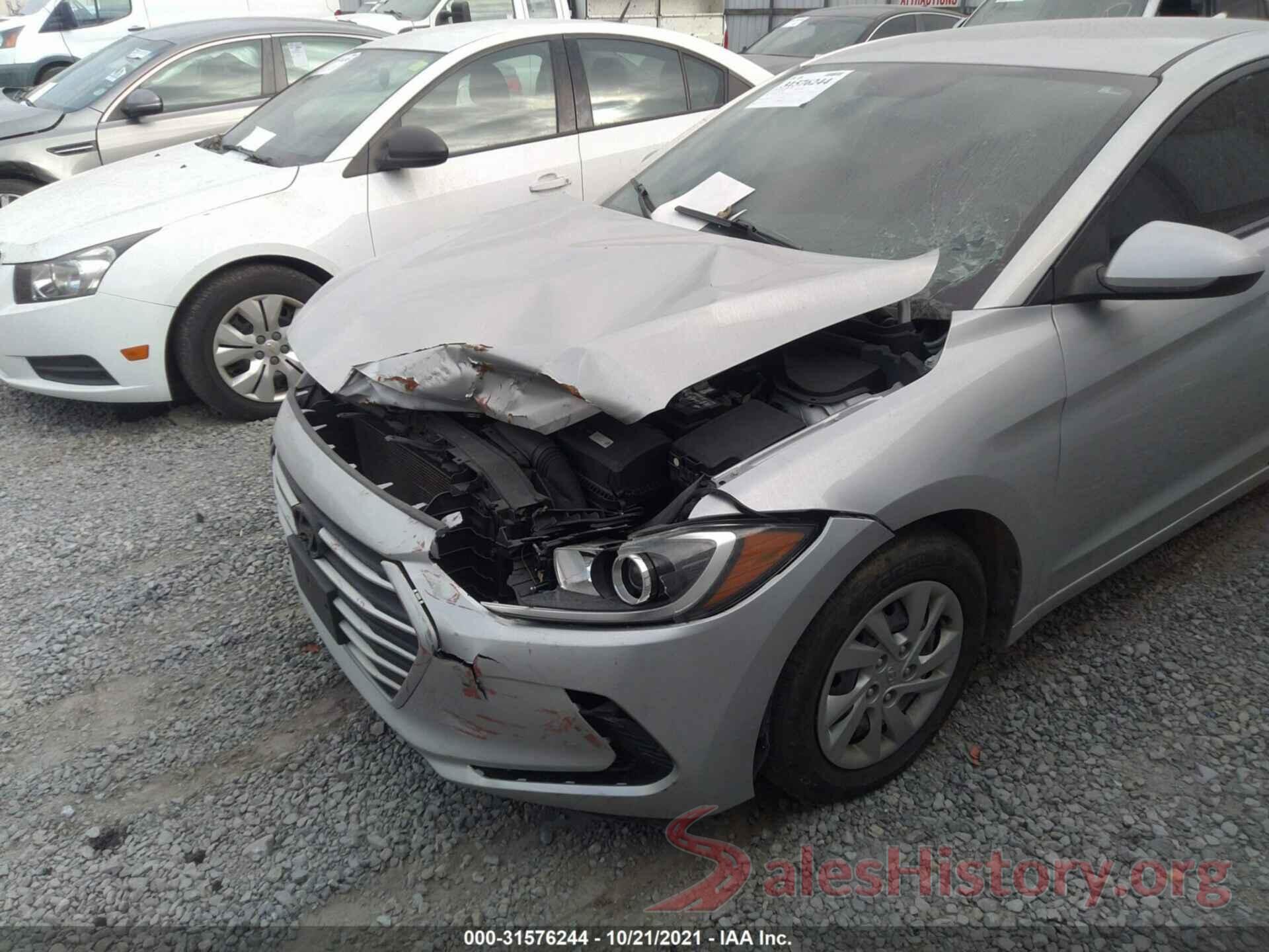 KMHD74LF3HU422218 2017 HYUNDAI ELANTRA