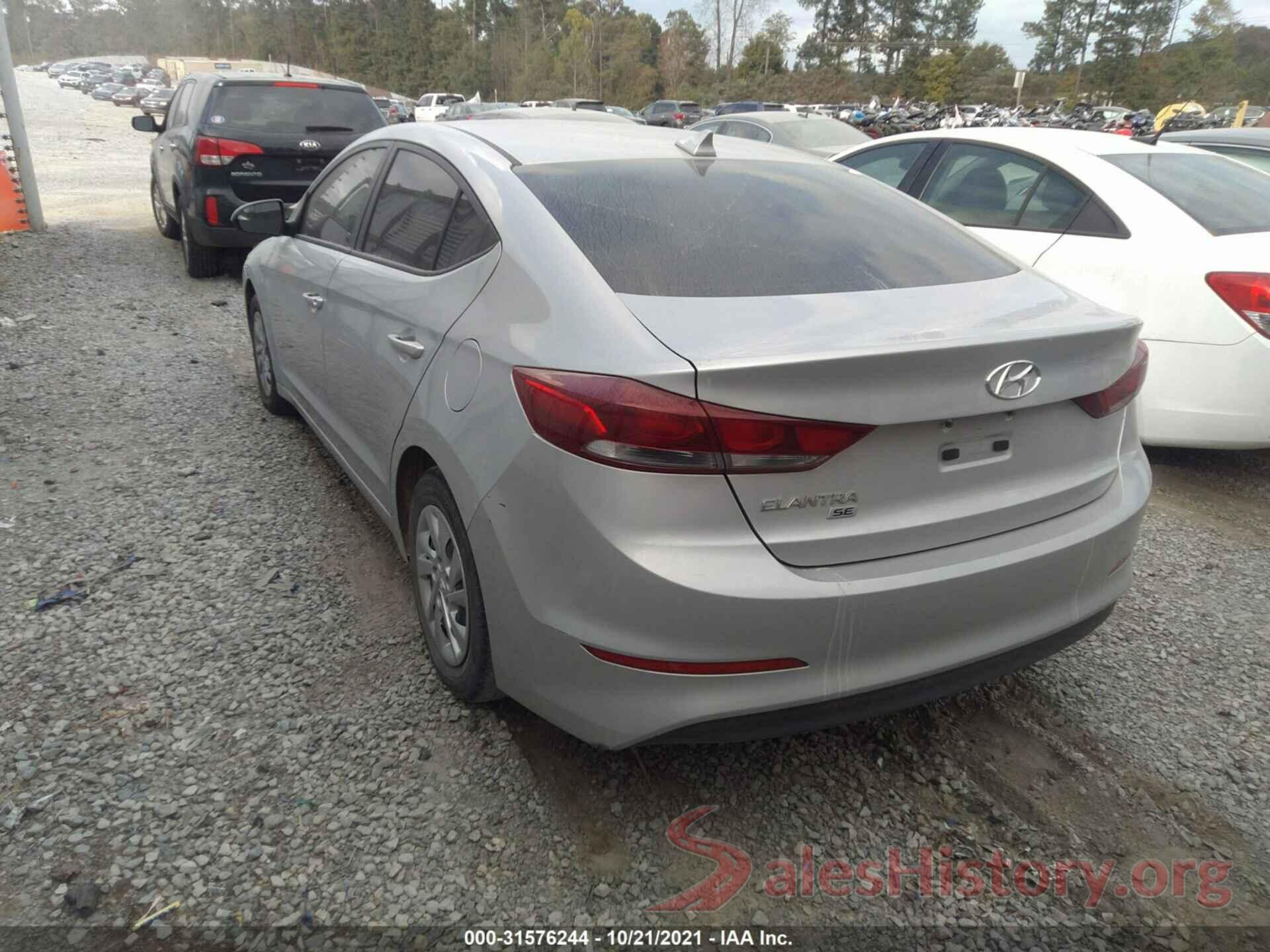 KMHD74LF3HU422218 2017 HYUNDAI ELANTRA