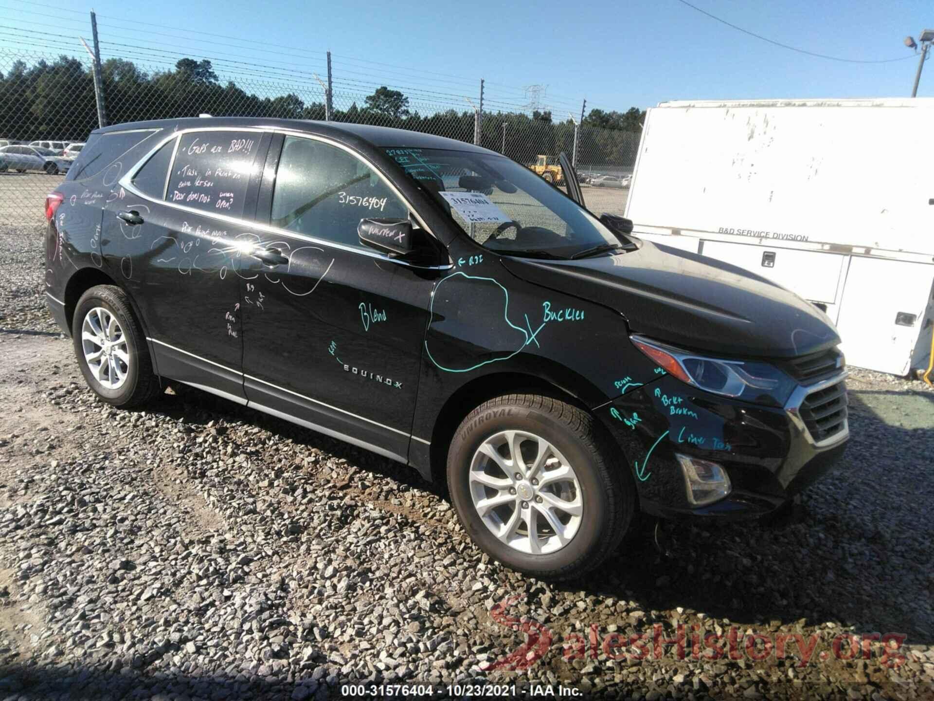 2GNAXTEV0K6130626 2019 CHEVROLET EQUINOX