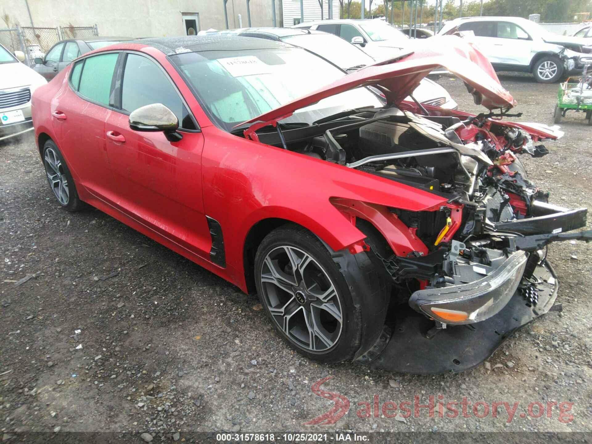 KNAE15LA2L6077407 2020 KIA STINGER