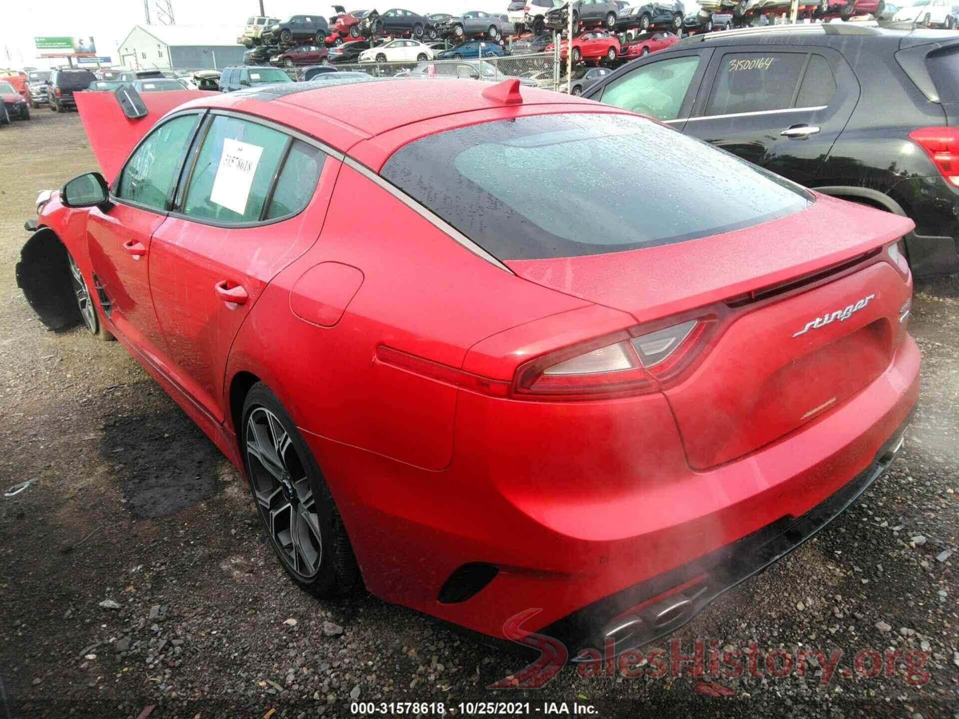 KNAE15LA2L6077407 2020 KIA STINGER