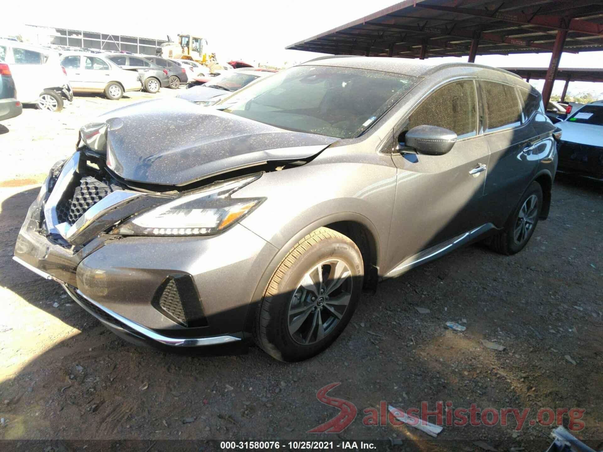 5N1AZ2BJ6LN175304 2020 NISSAN MURANO