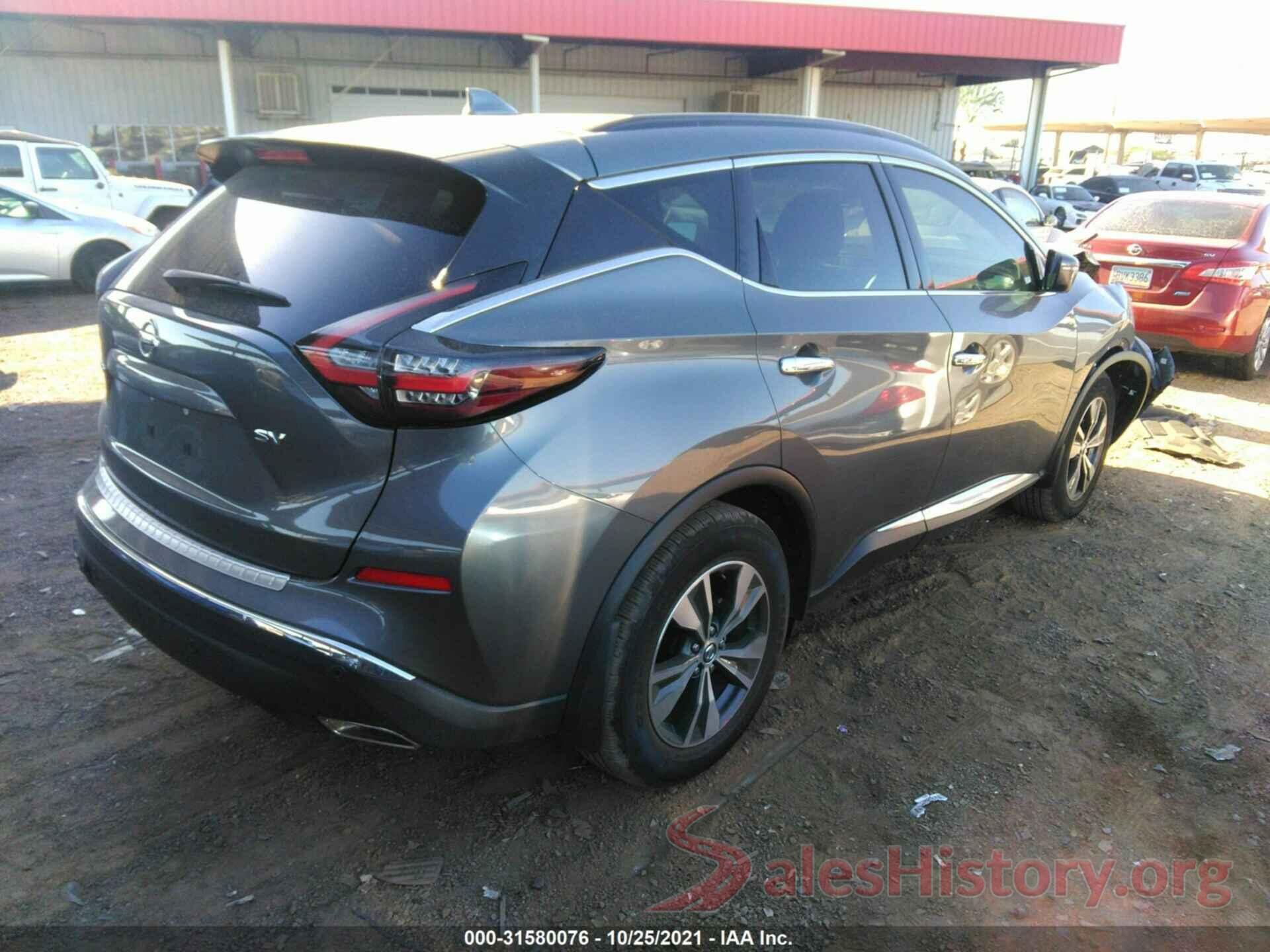 5N1AZ2BJ6LN175304 2020 NISSAN MURANO