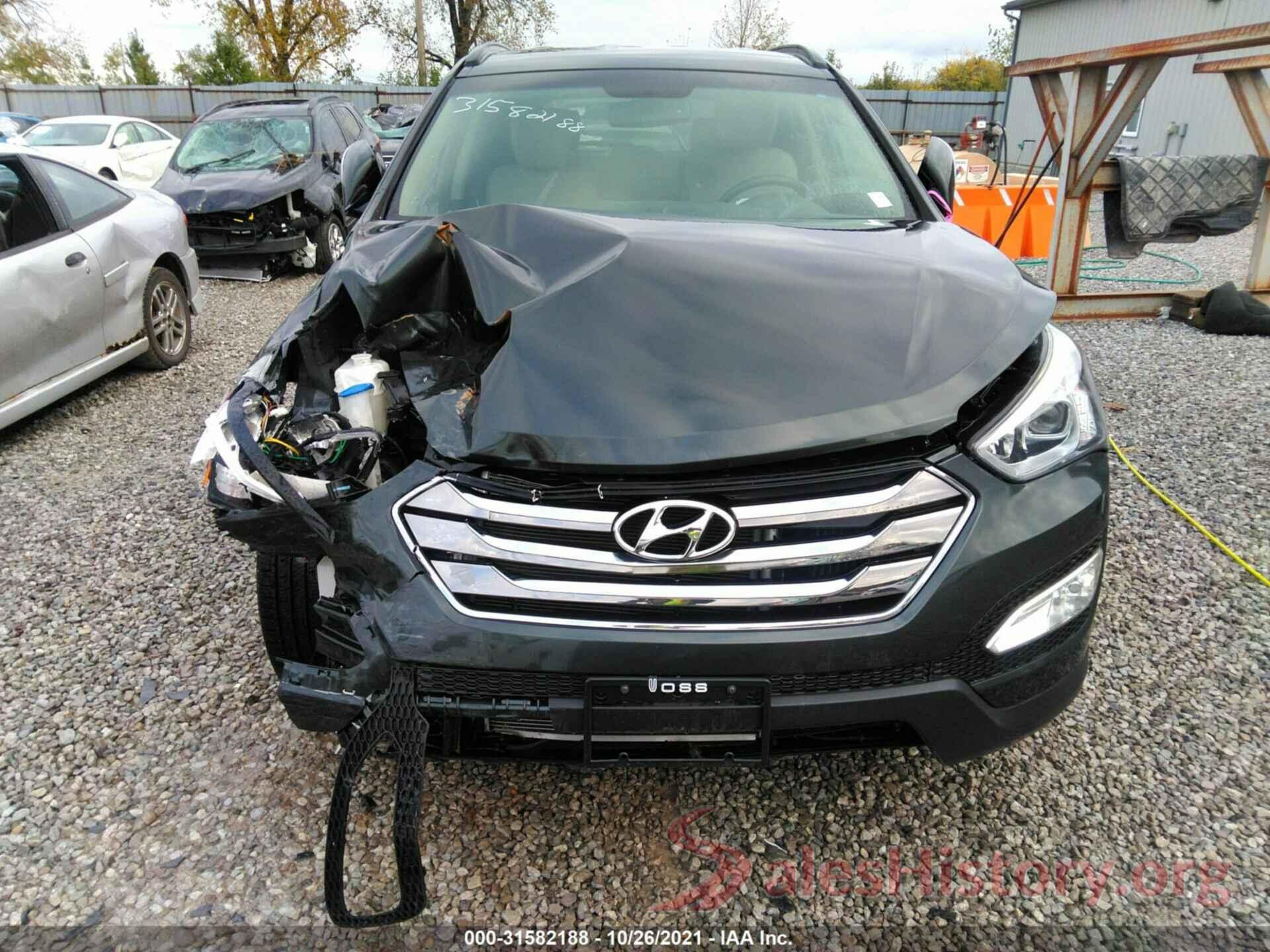 5XYZUDLA6DG120358 2013 HYUNDAI SANTA FE