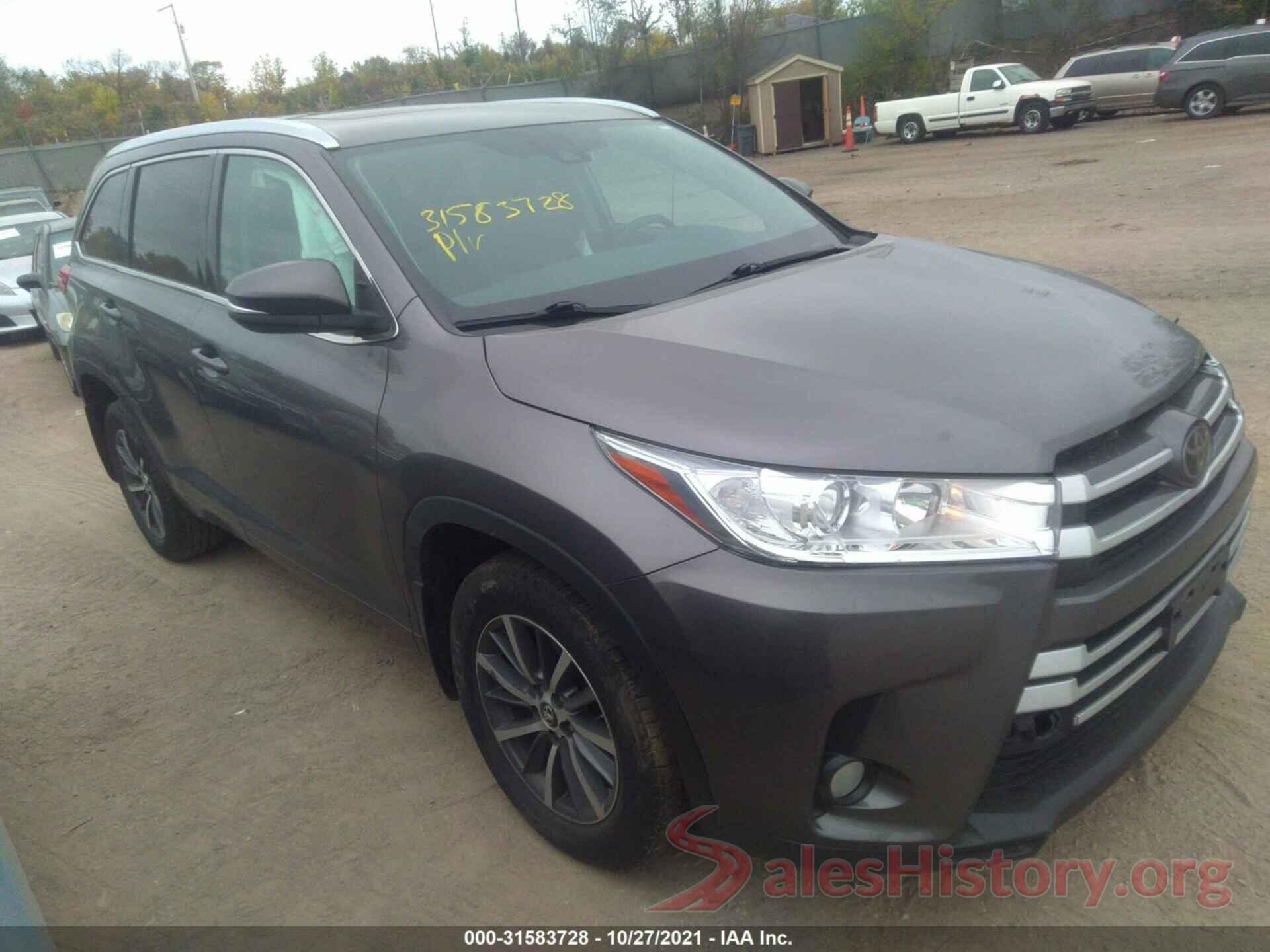 5TDJZRFH8JS811300 2018 TOYOTA HIGHLANDER