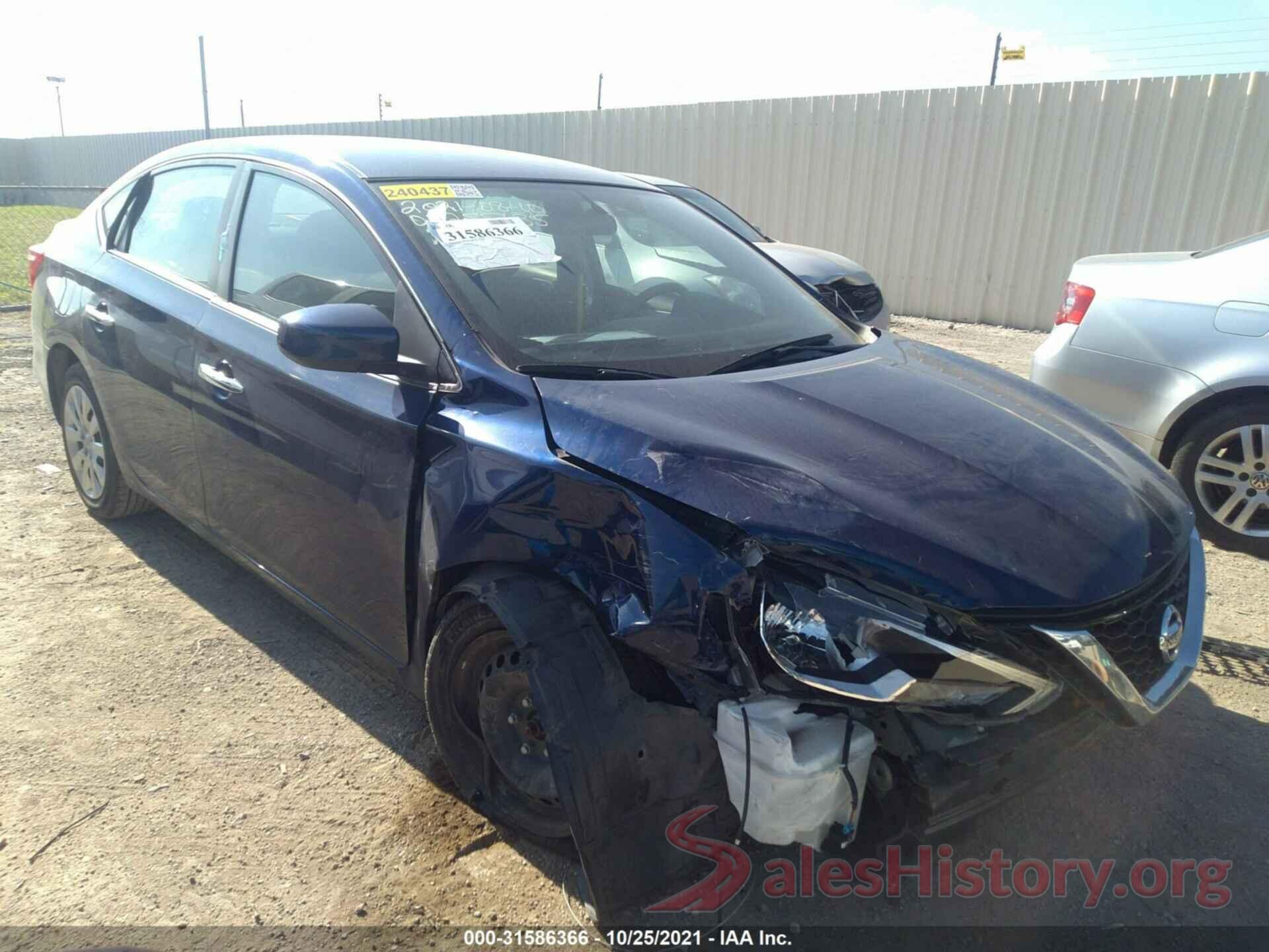 3N1AB7AP1KY227759 2019 NISSAN SENTRA