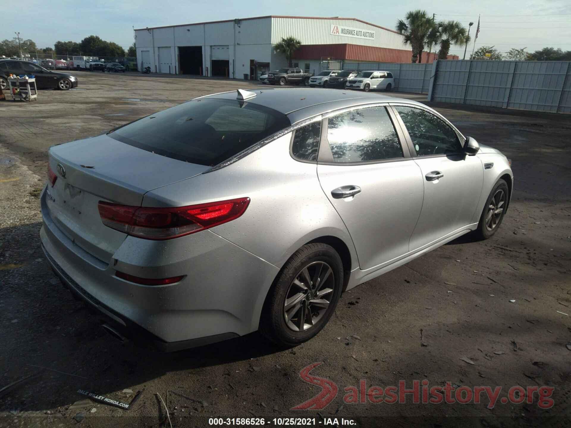 5XXGT4L35LG425462 2020 KIA OPTIMA