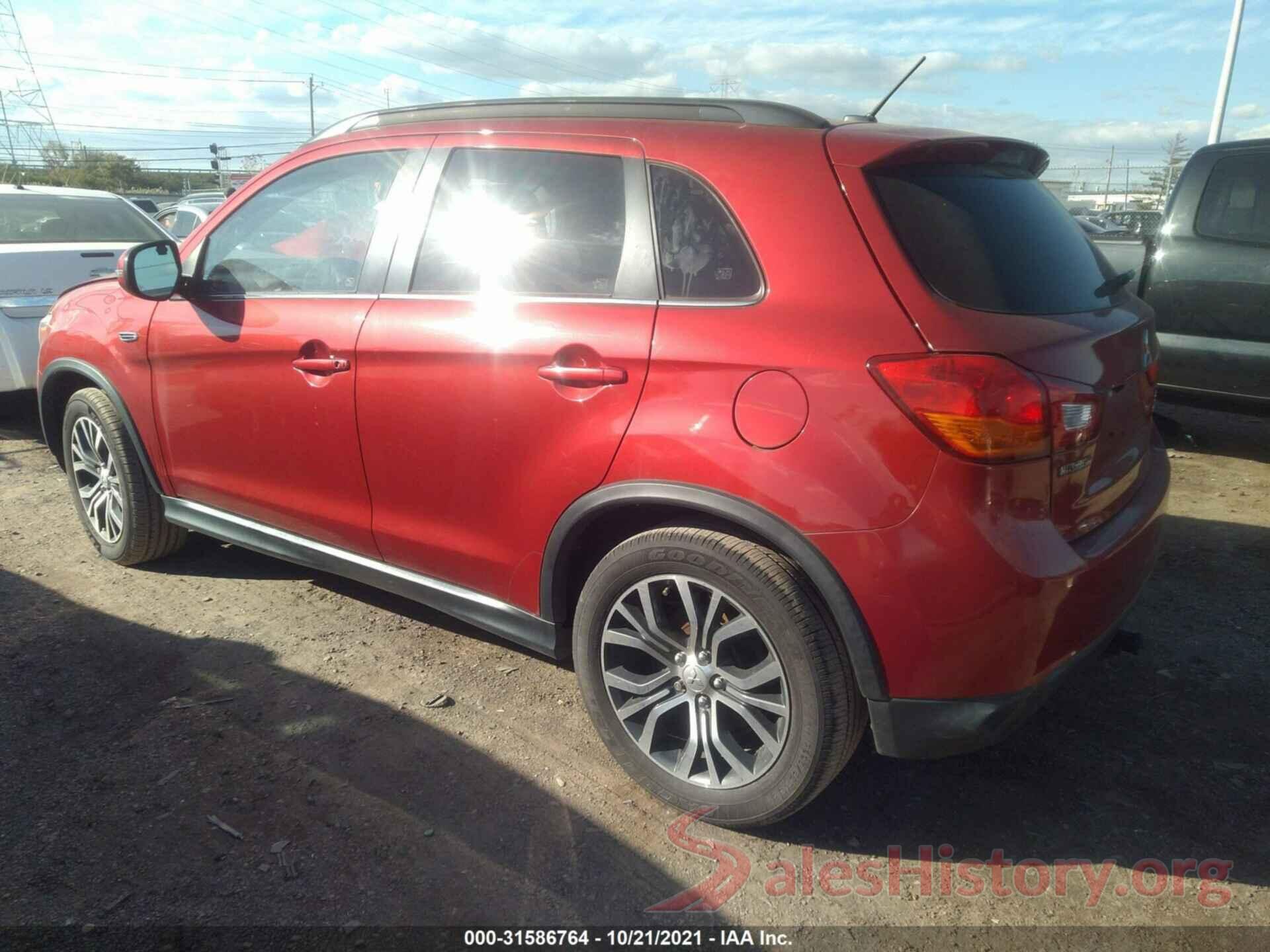 JA4AP4AW2GZ032801 2016 MITSUBISHI OUTLANDER SPORT