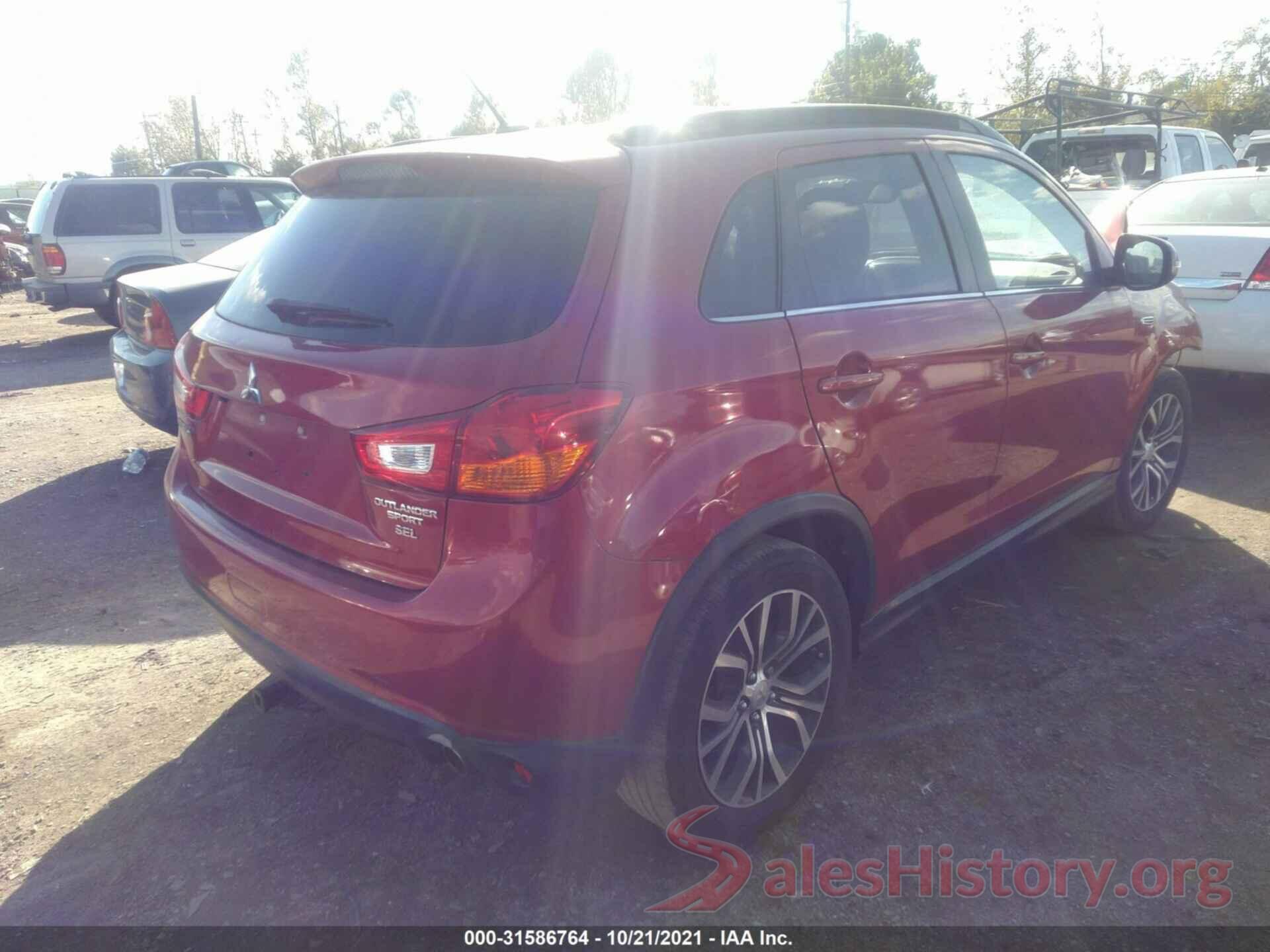 JA4AP4AW2GZ032801 2016 MITSUBISHI OUTLANDER SPORT