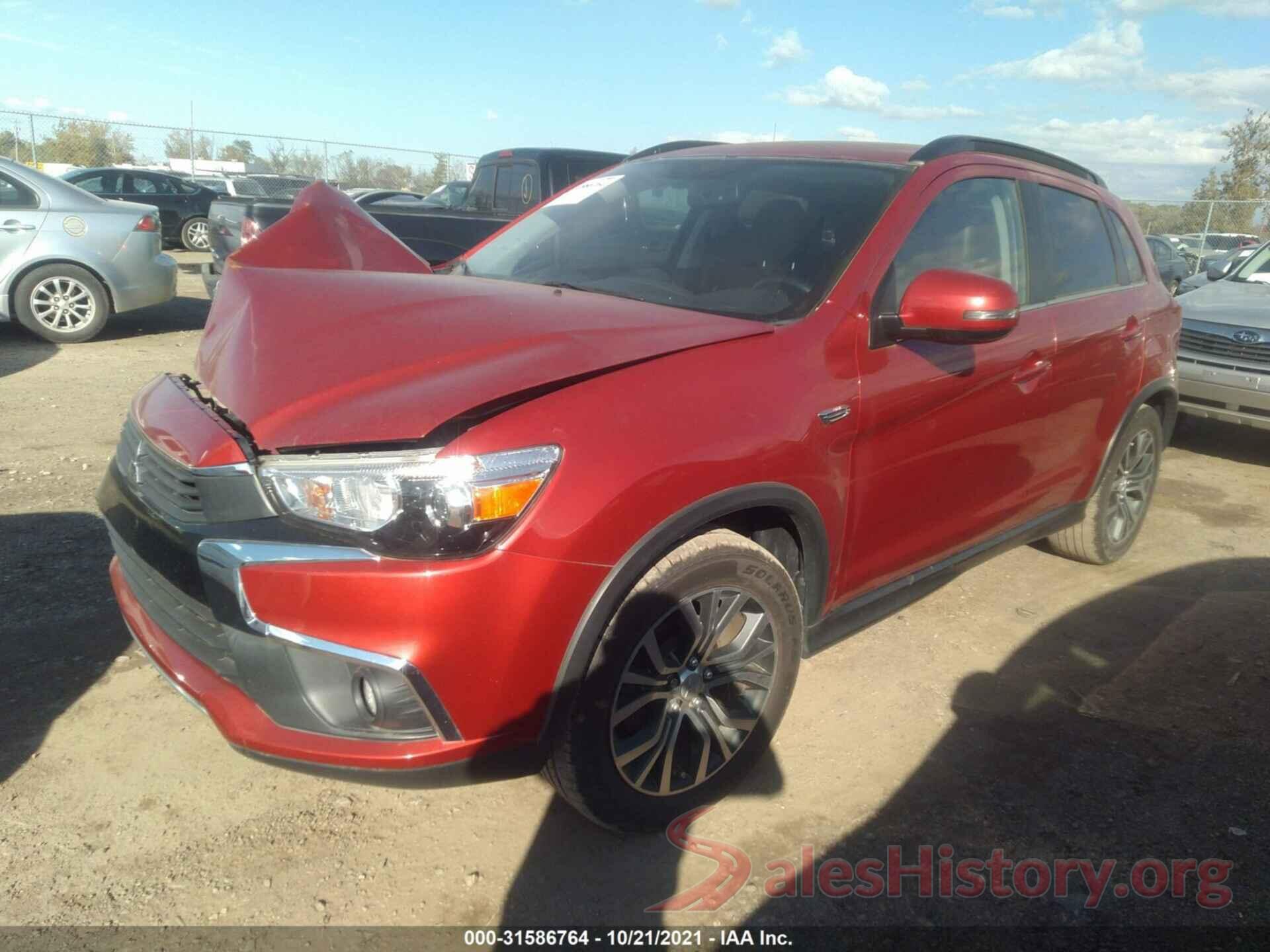 JA4AP4AW2GZ032801 2016 MITSUBISHI OUTLANDER SPORT