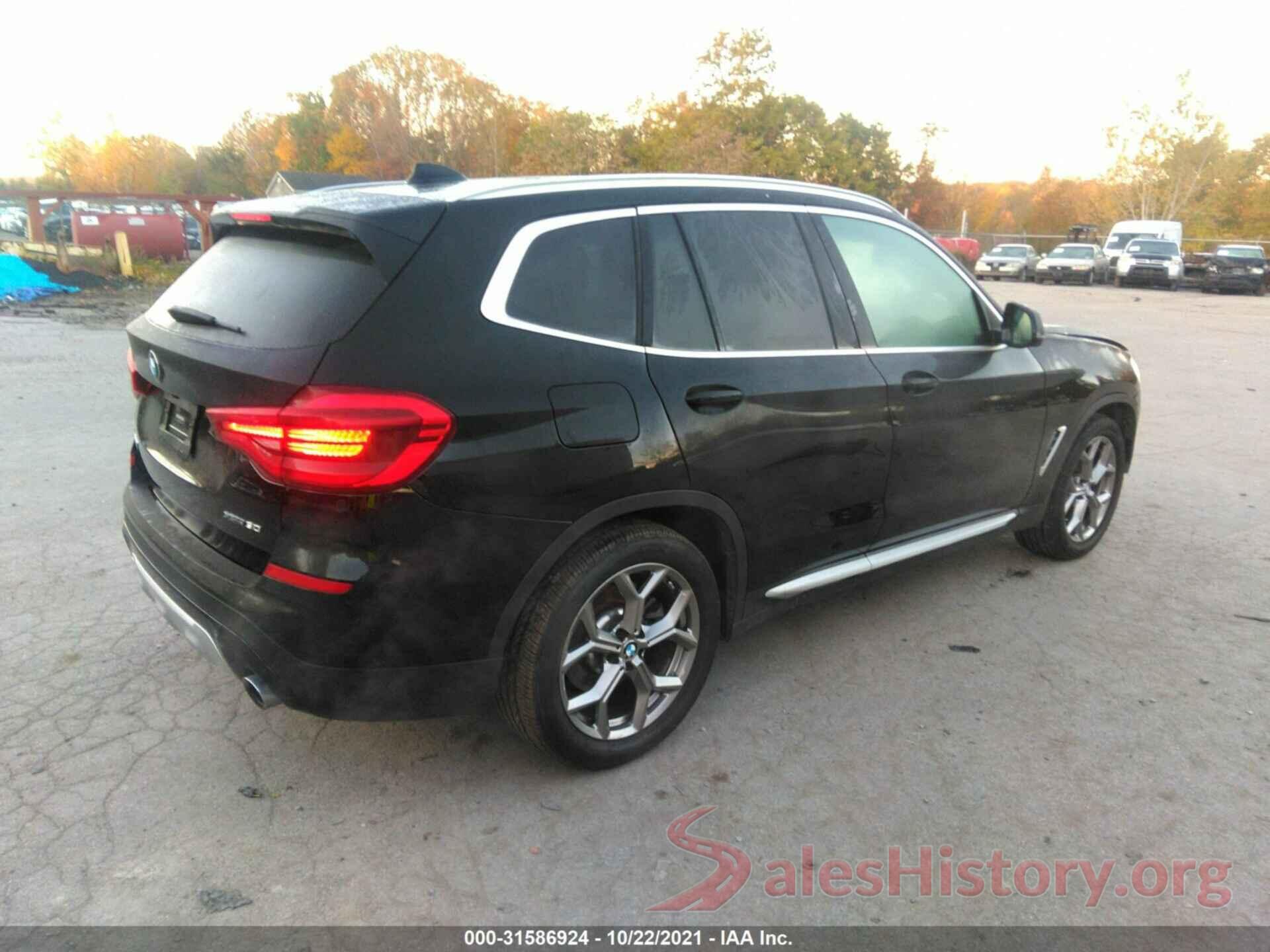 5UXTY5C0XM9E37182 2021 BMW X3